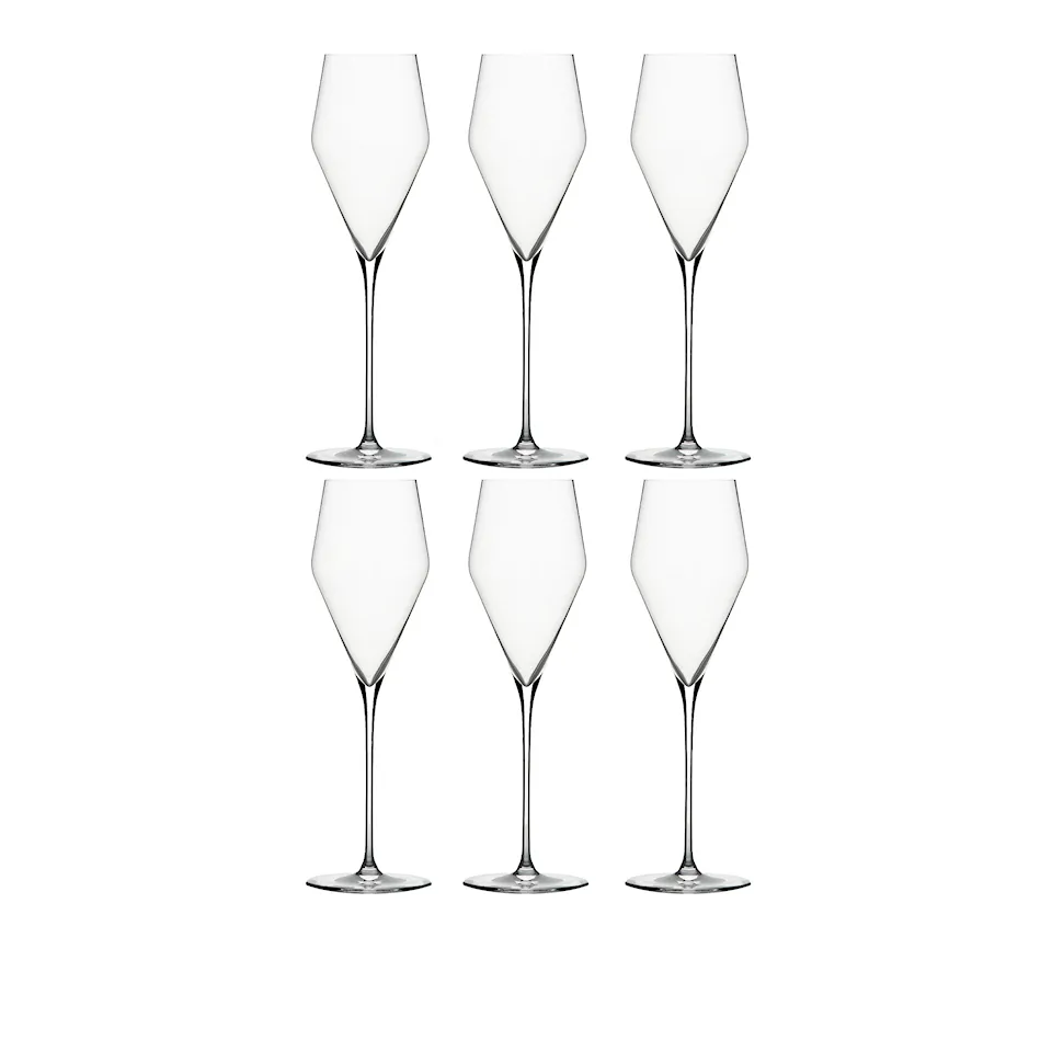 Denk'Art Wine Glass Champagne 22 cl 6-Pack