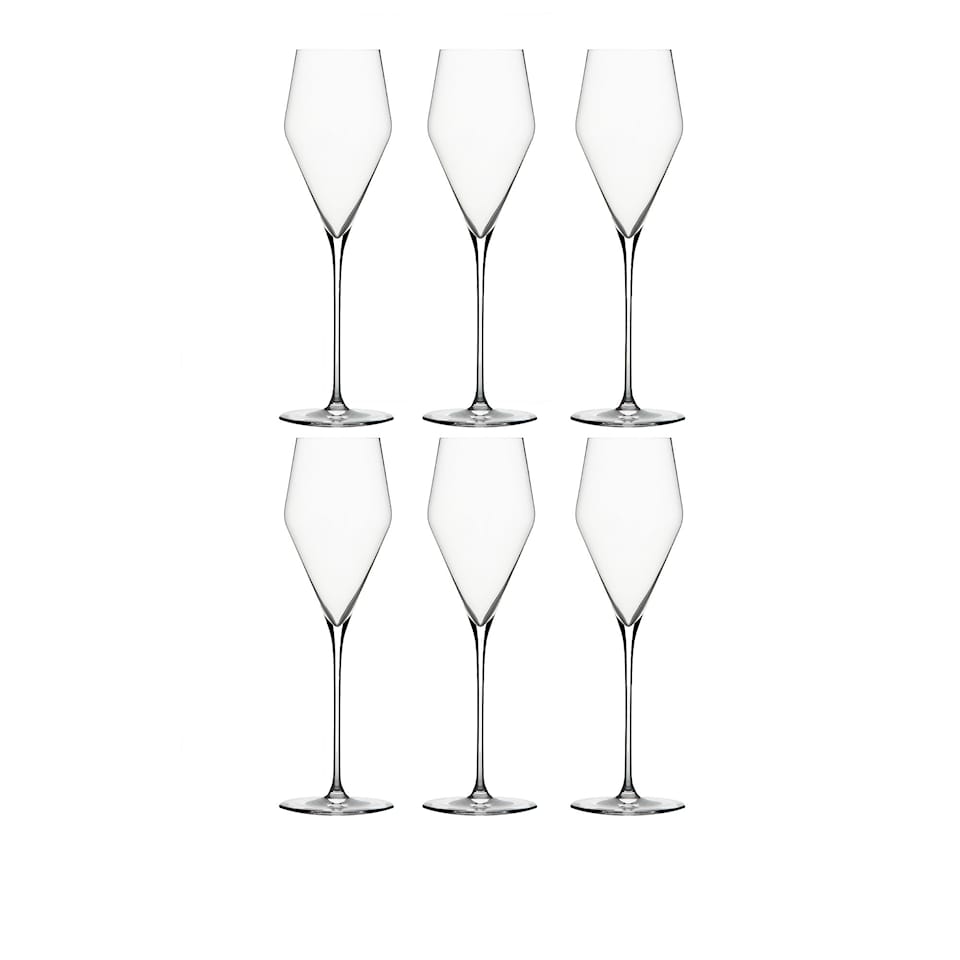 Denk'Art Wine Glass Champagne 22 cl 6-Pack