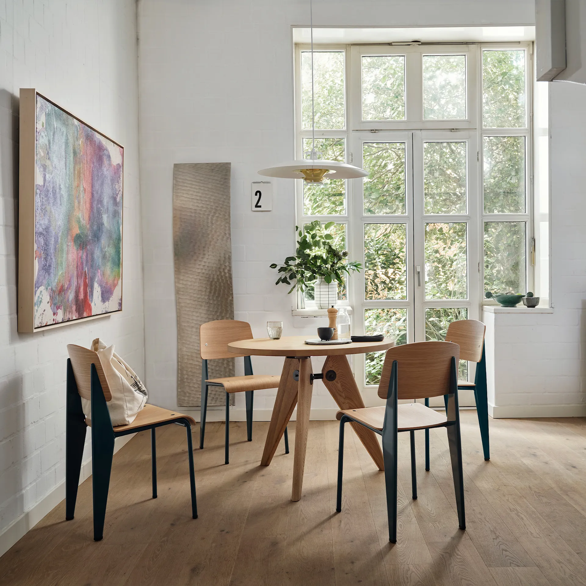 Standard spisestuestol Natural Oak - Vitra - Jean Prouvé - NO GA