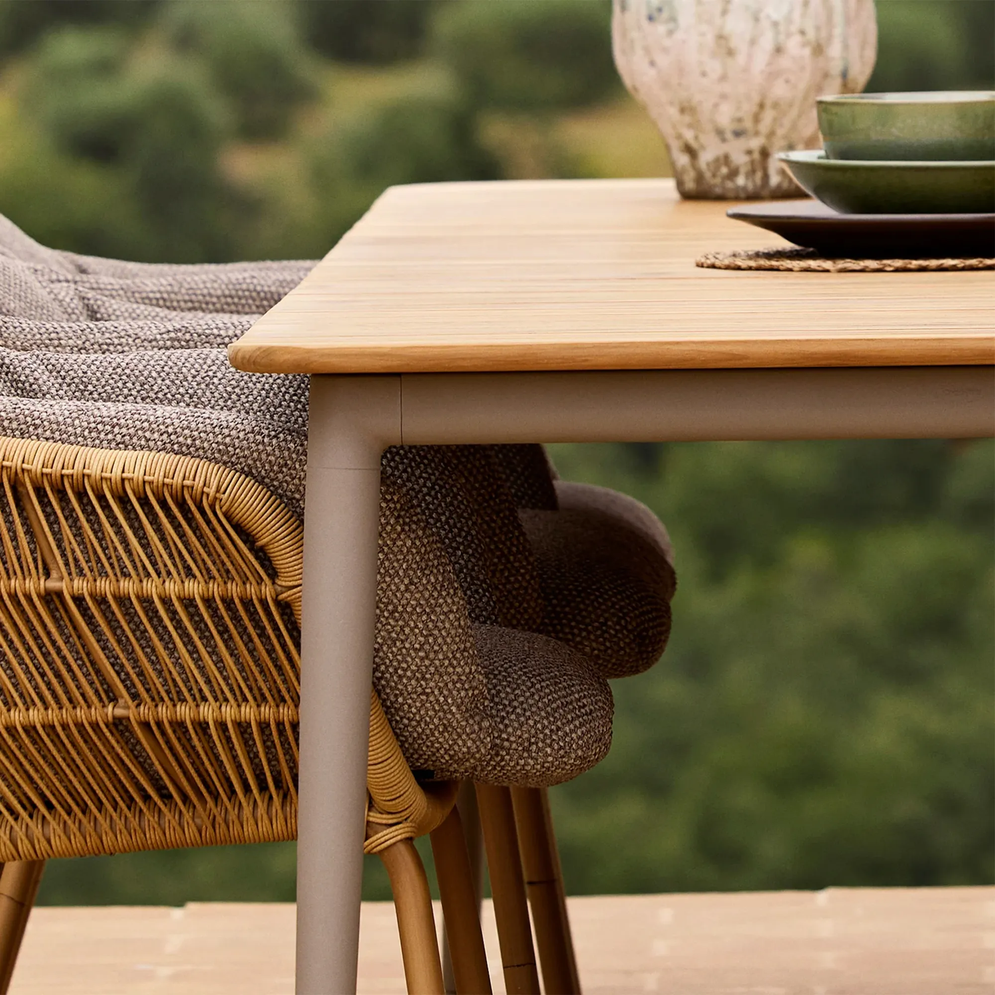 Ocean tuinstoelen (6 stuks) & Core tuintafel - 4
