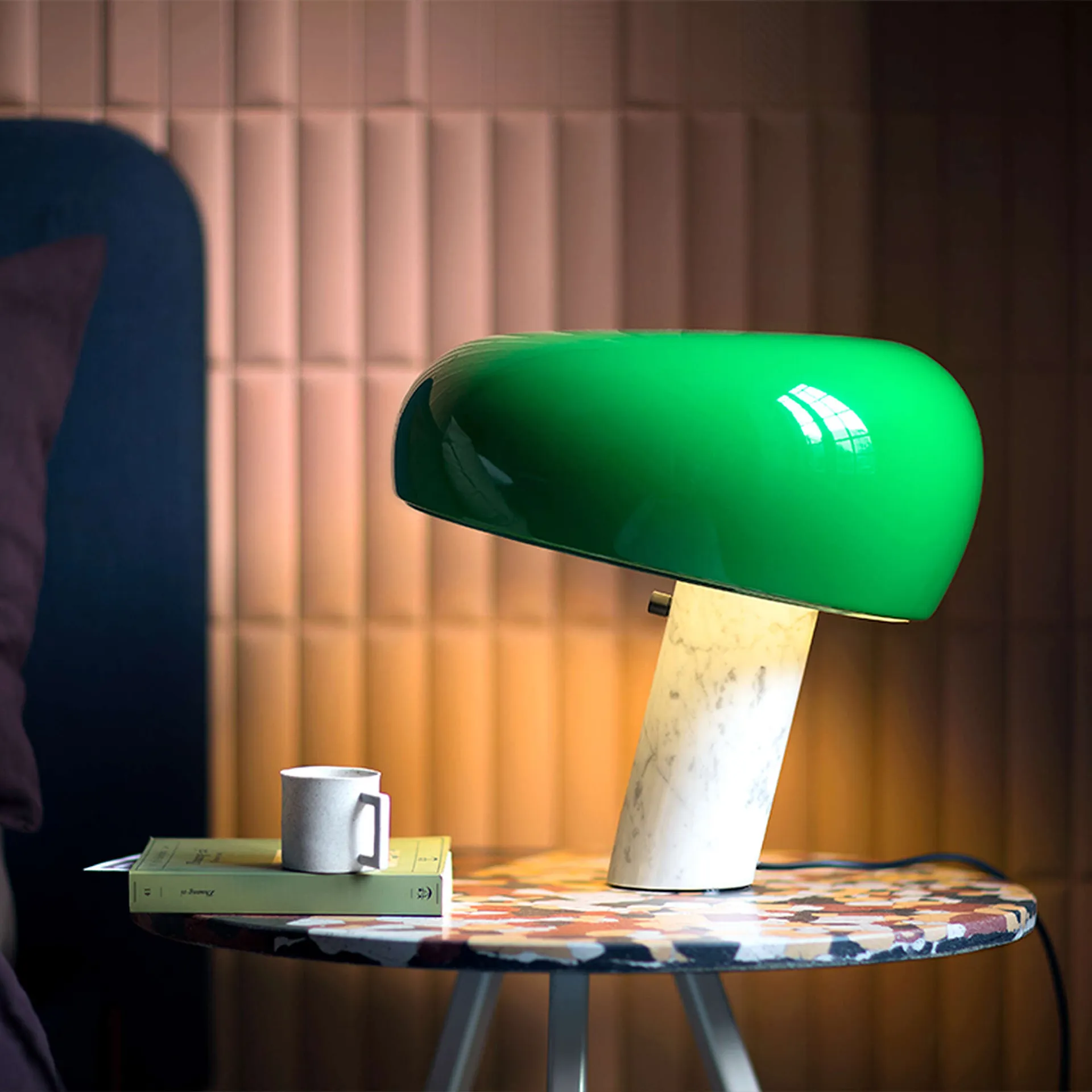 Snoopy Green Table Lamp - Flos - Achille Castiglioni - NO GA