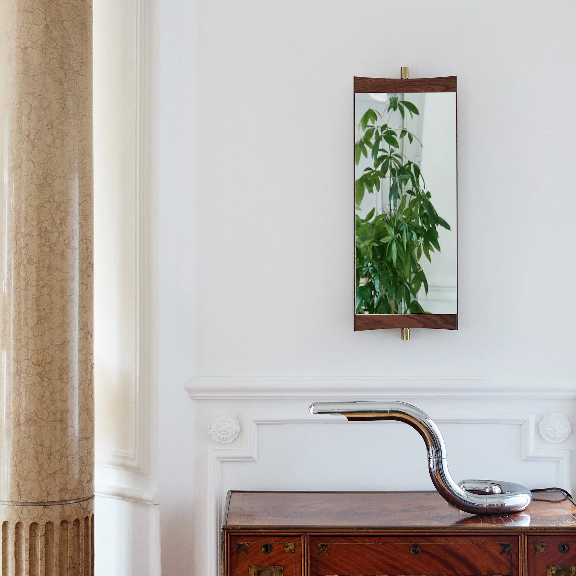 Vanity Wall Mirror 1 - Gubi - GamFratesi - NO GA