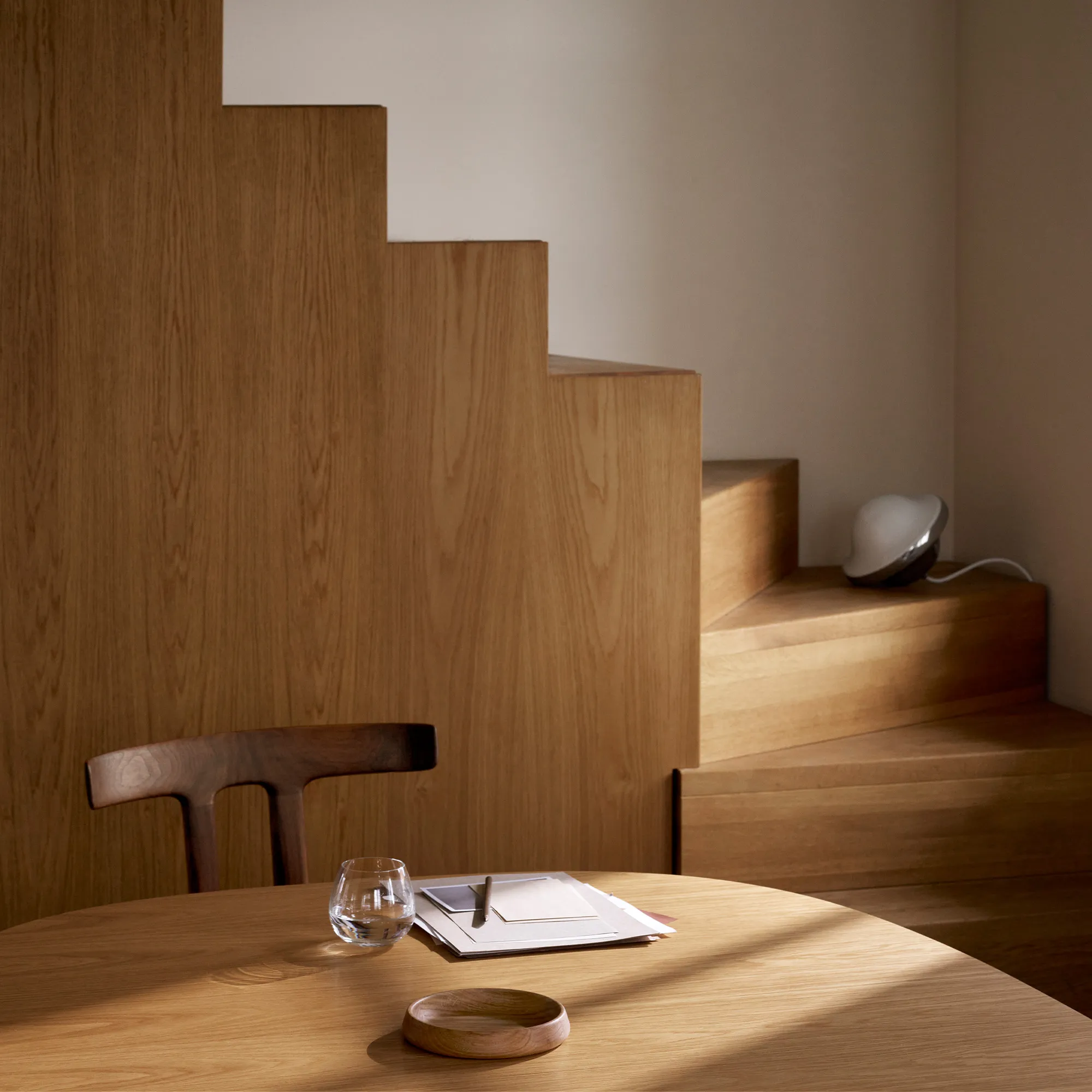 OW58 T-Chair eetkamerstoel eiken - 9