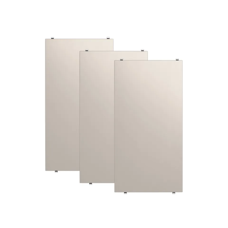 Shelf 58x30cm 3-pack beige