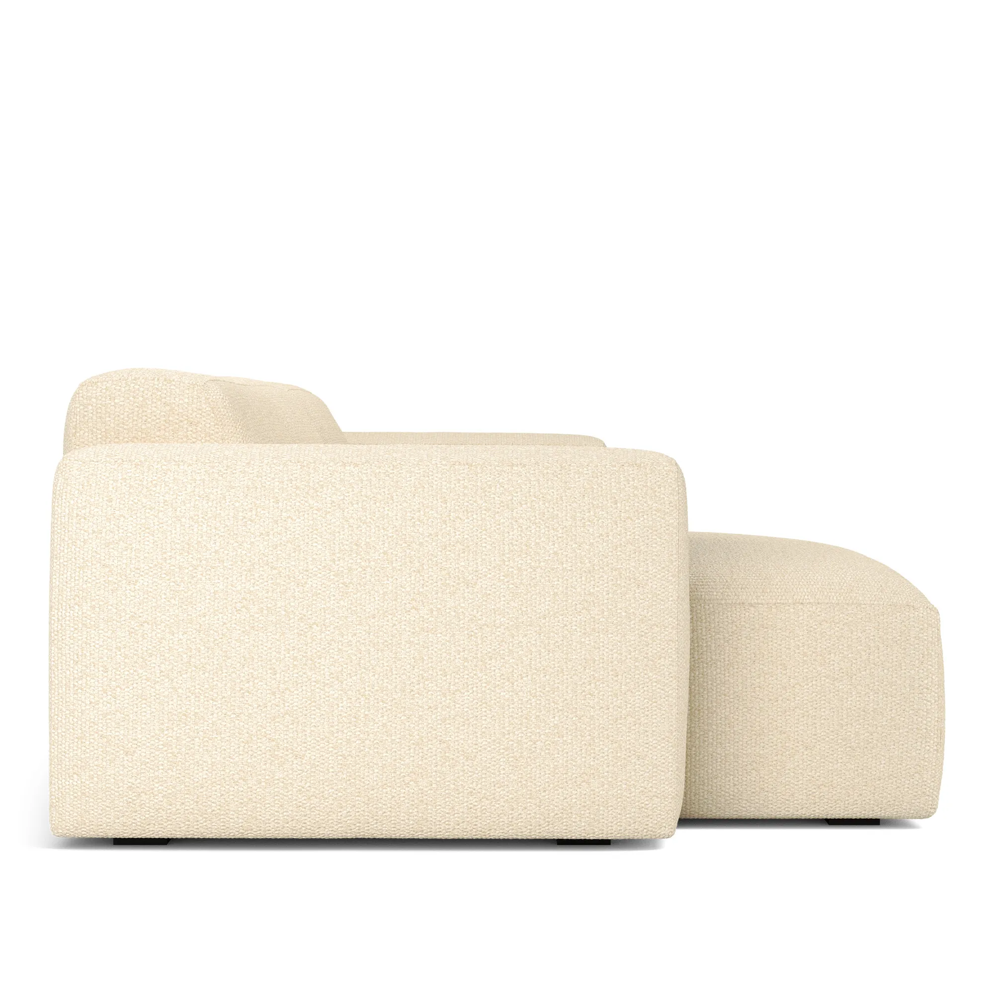 Brick 3-Seater Chaise Lounge Left - 5