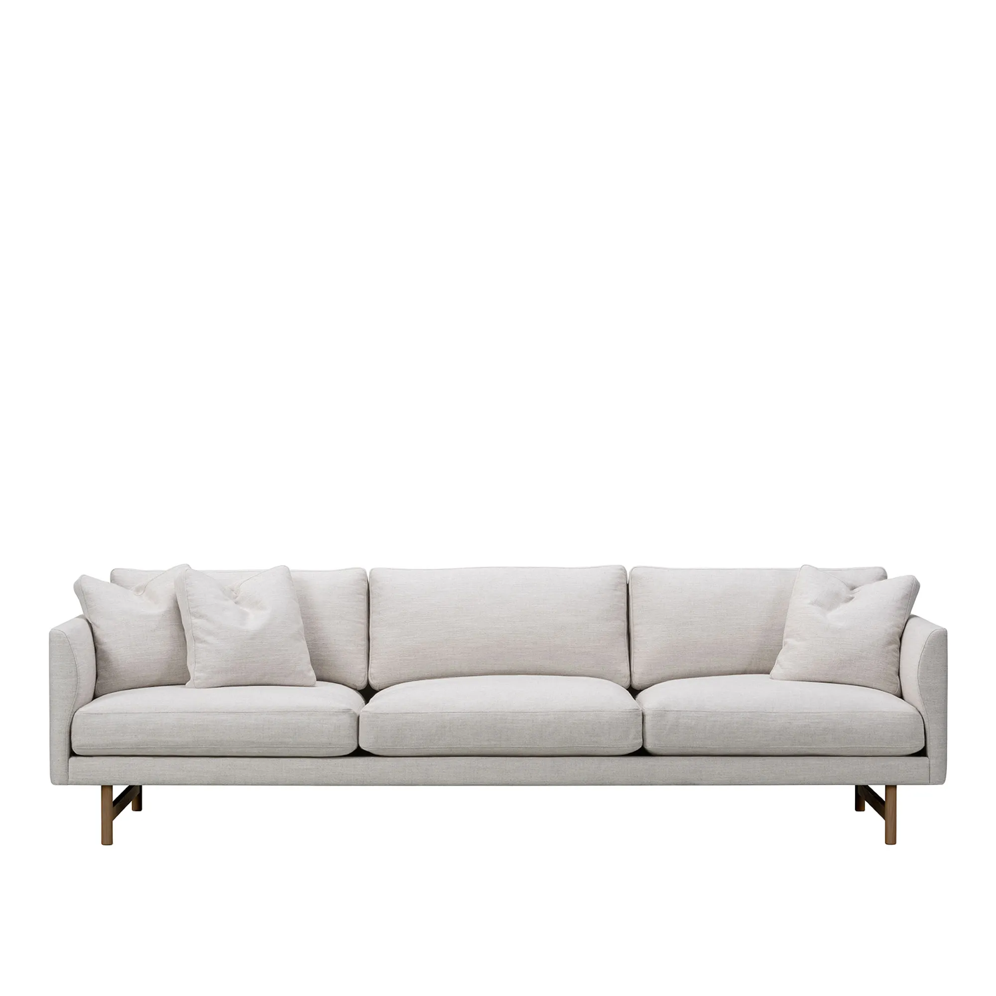 Calmo 3-personers sofa røget eg - 1