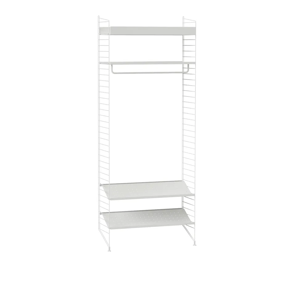 Hall Hyllsystem L Vit / Vit