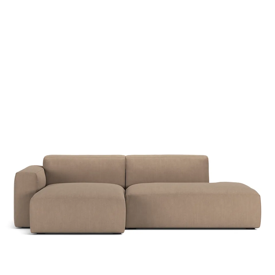 Brick 2-Seater Chaise Lounge Open End Right
