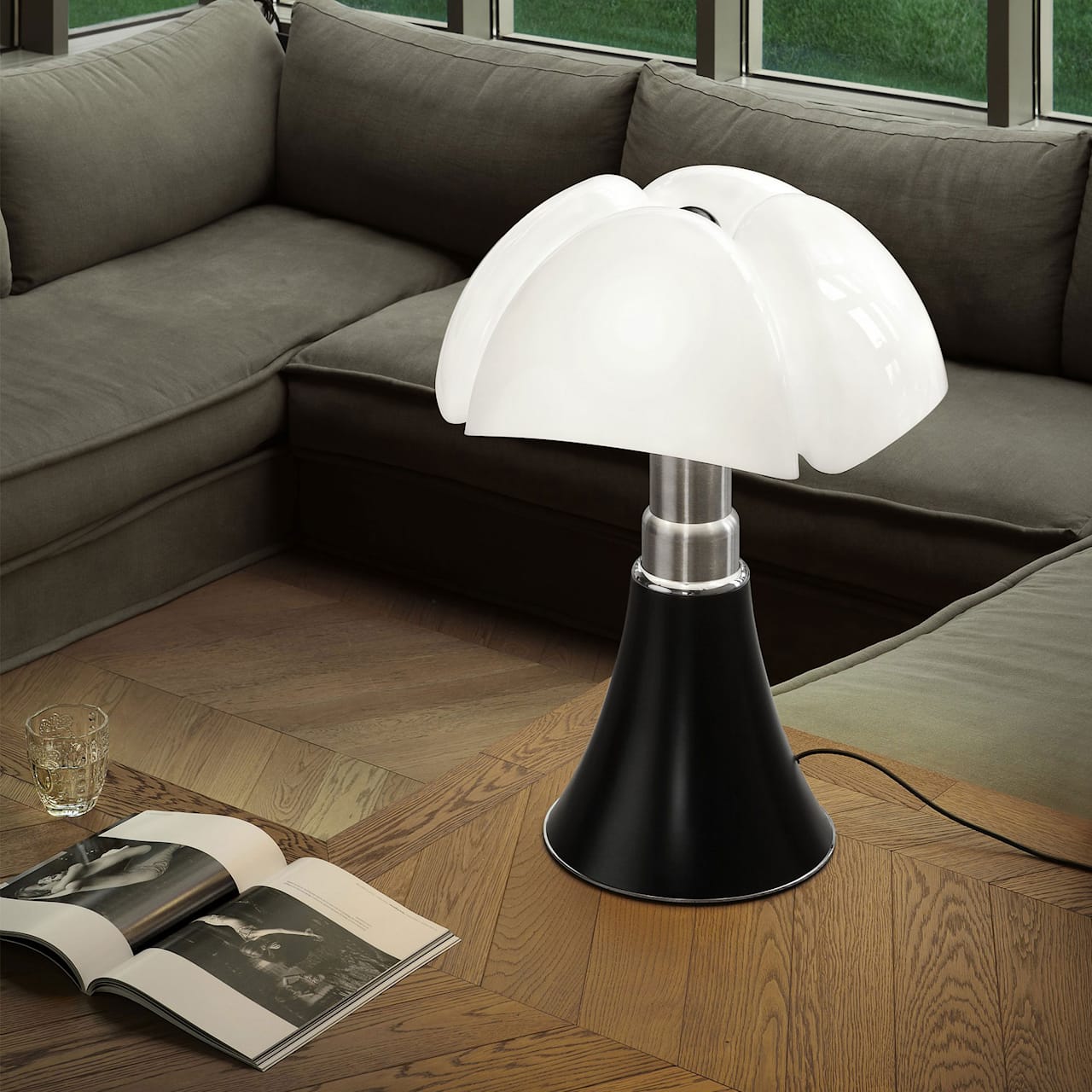 Pipistrello Table Lamp Black - Ikke-dæmpbar