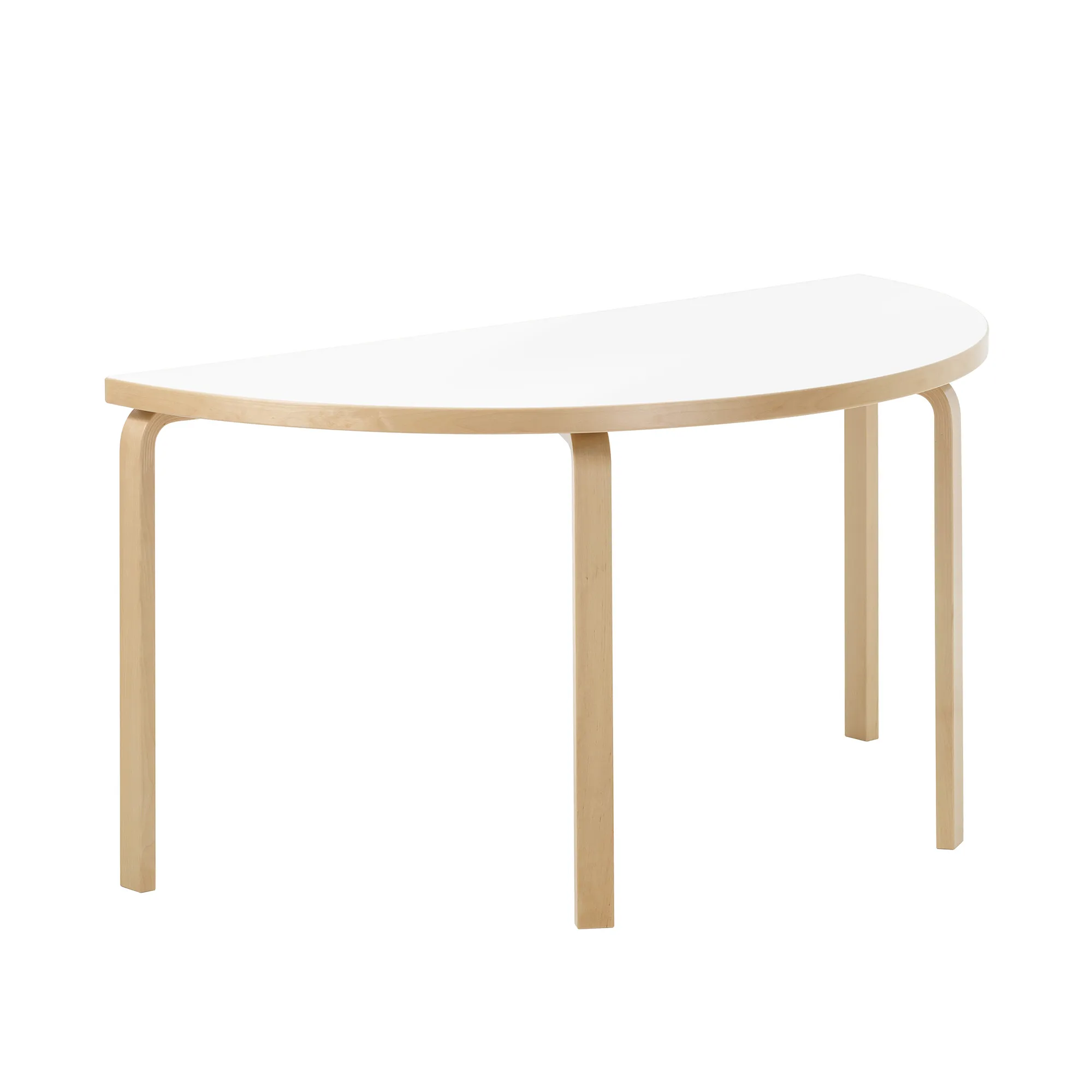 Aalto Table Half-Round 96 - 1