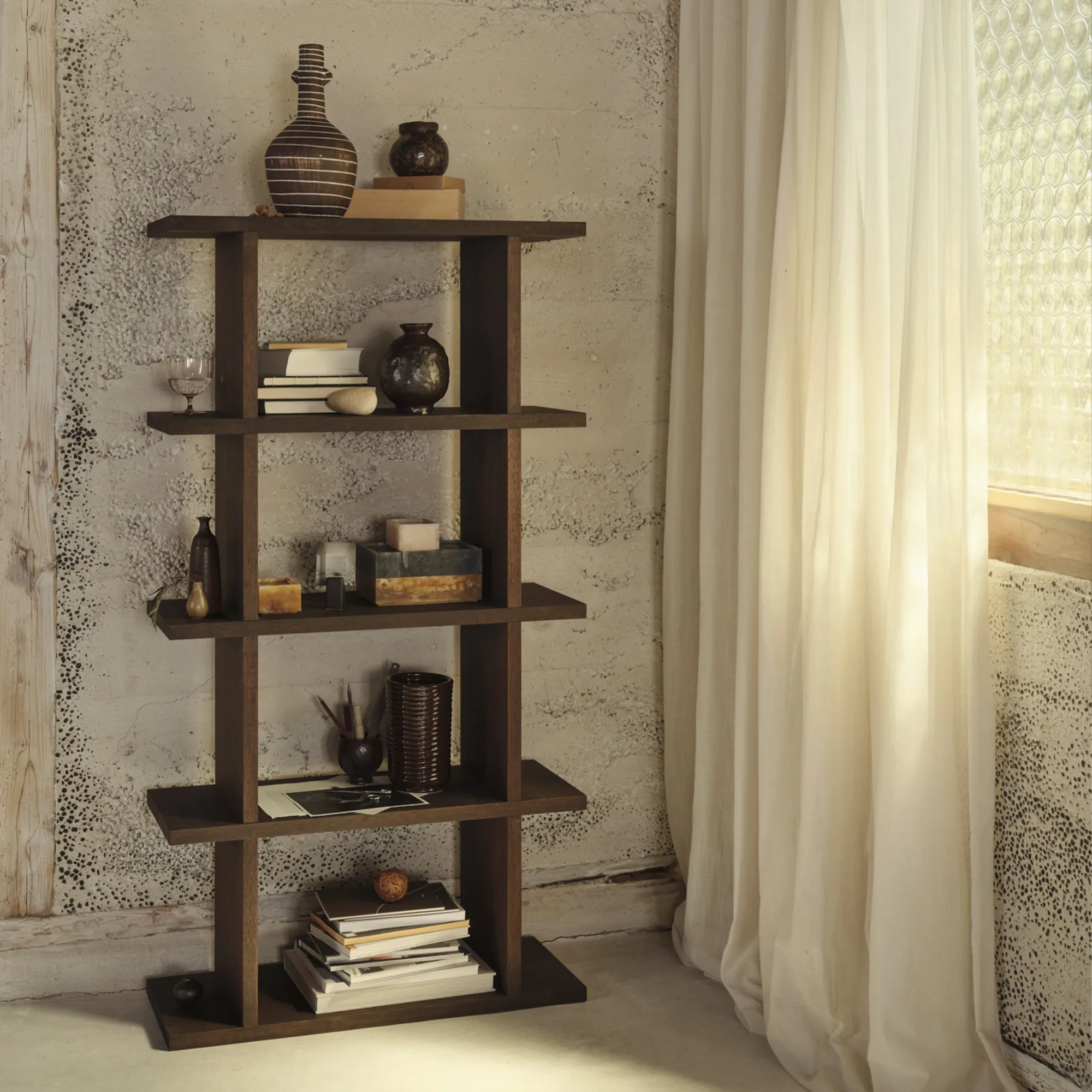 Kona boekenkast 1 x 4 planken - 2