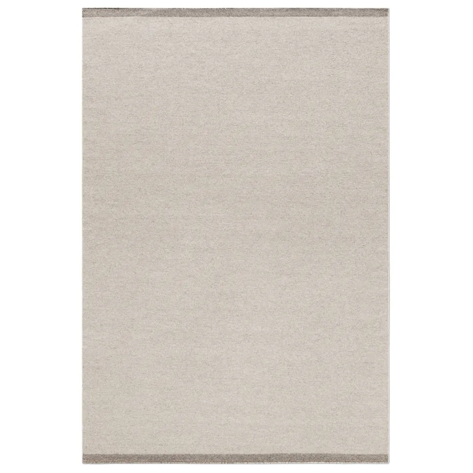 Zero Warm Gray Wool Rug