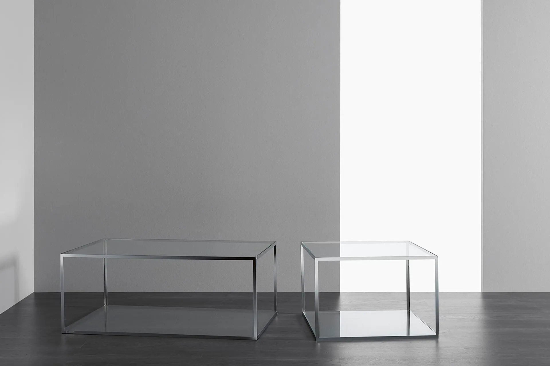 Alberto Glass table 60 x 100 cm - DUX - NO GA