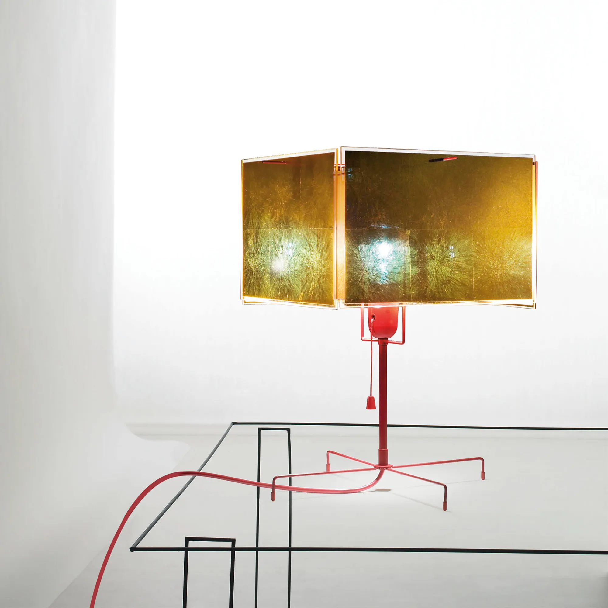 24 Karat Blue T Table Lamp - 6