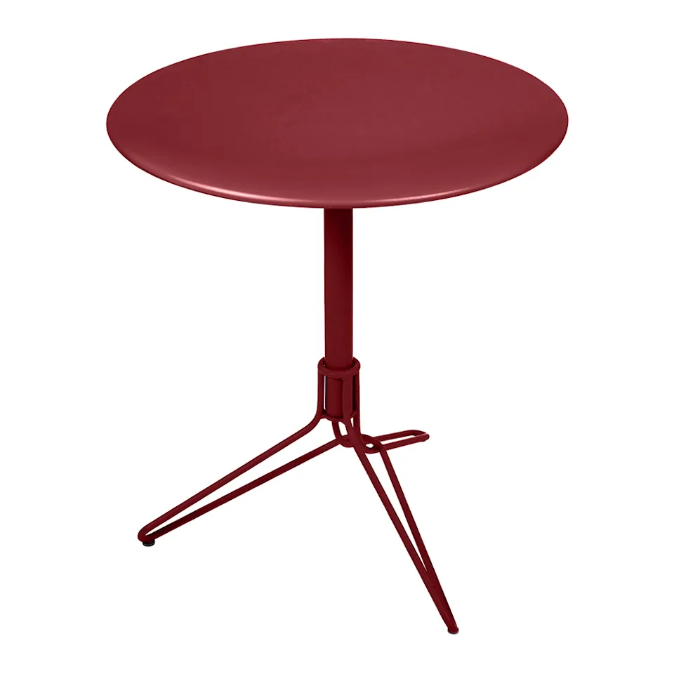 Flower Pedestal Table Chili 43