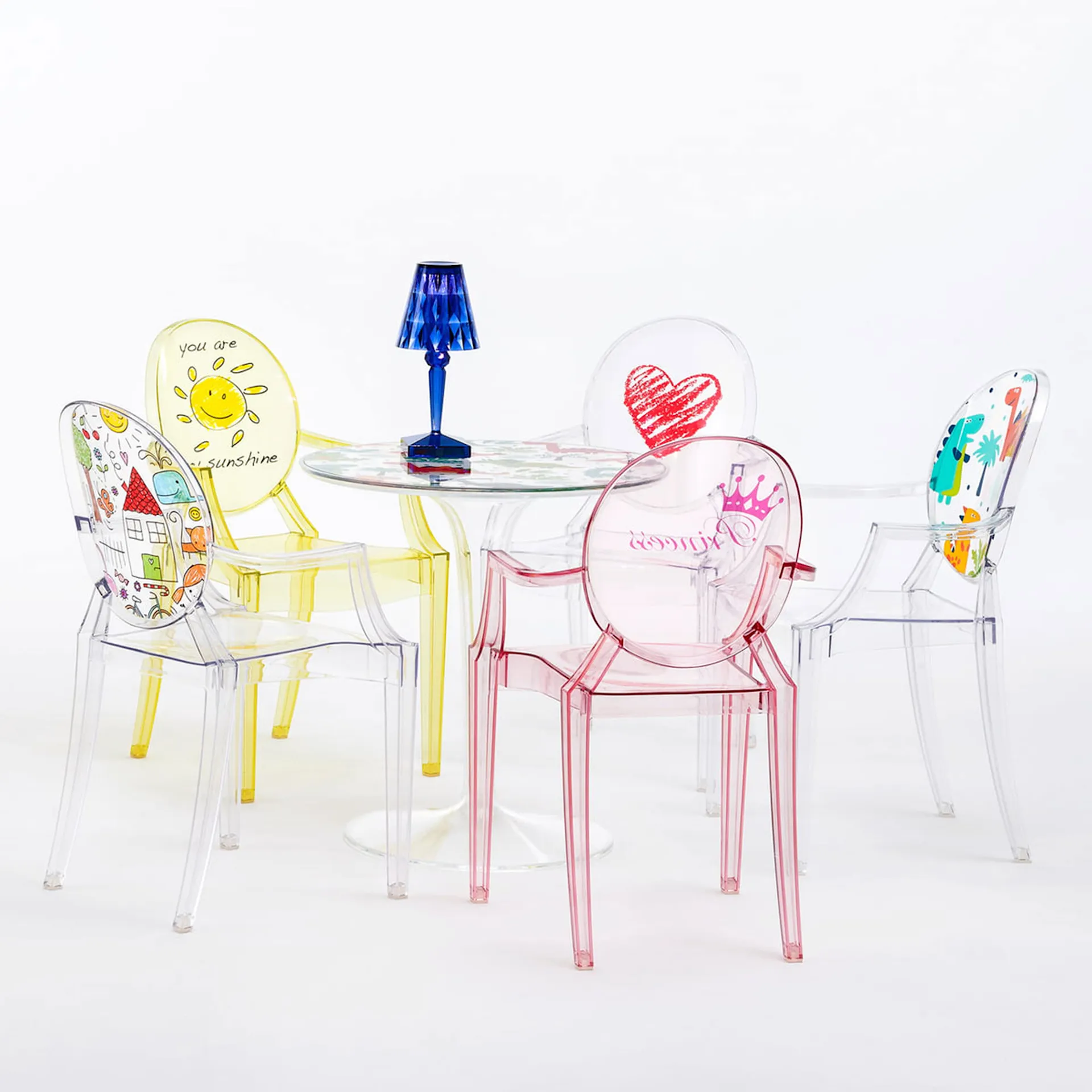 Lou Lou Ghost Chair Special Edition - Kartell - Philippe Starck - NO GA