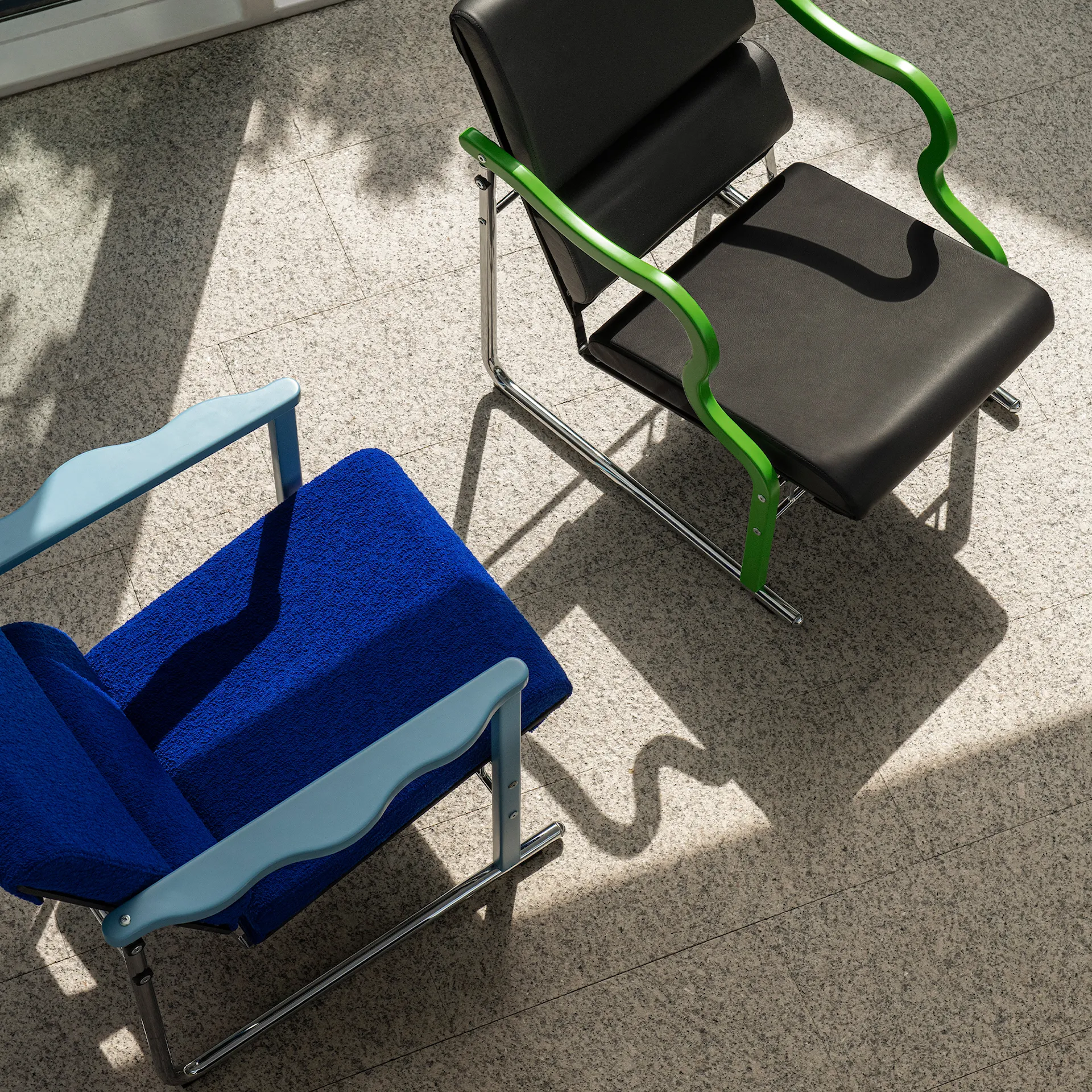 Experiment Lounge Chair 502 Blue - Hem - NO GA