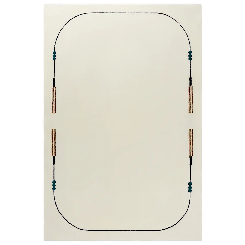 Grace 02 Tassel wool rug