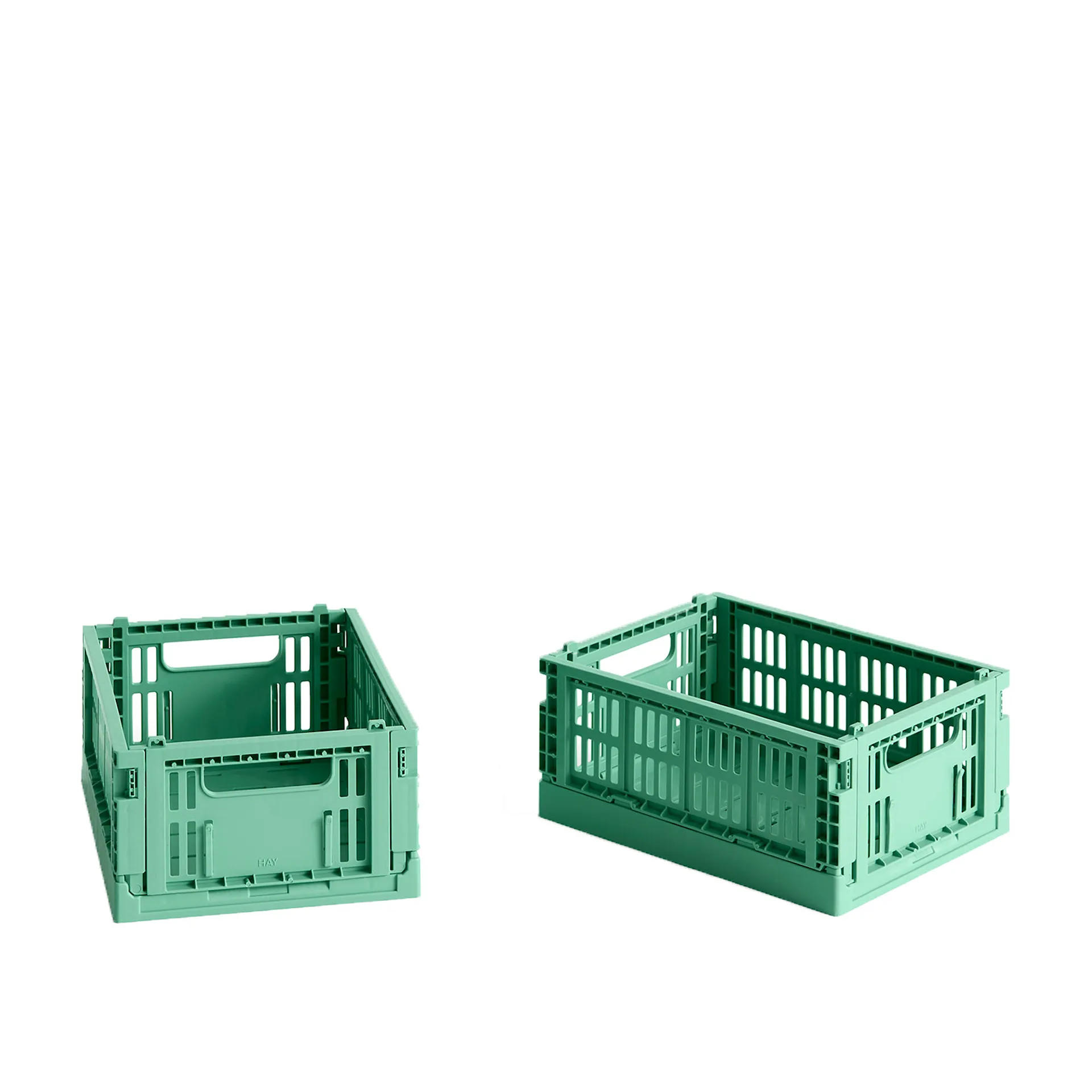 Colour Crate Mini Storage Boxes Set of 2 - HAY - NO GA