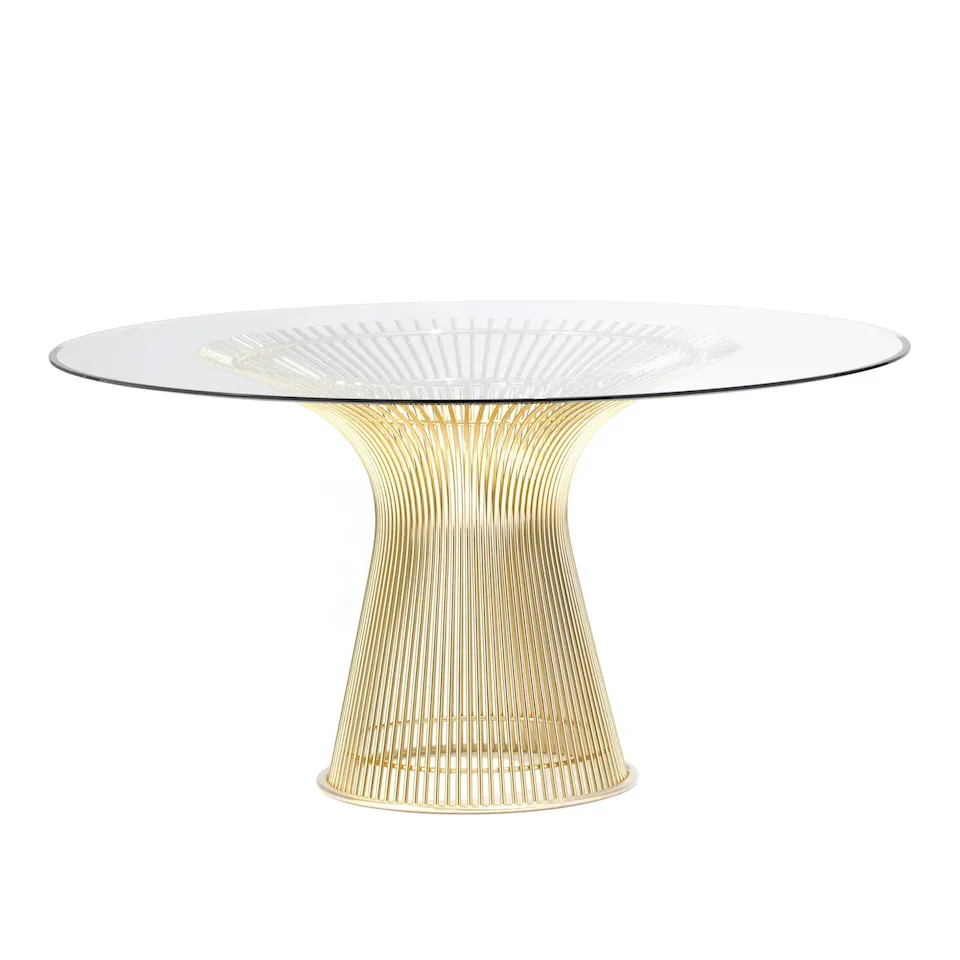 Platner Dining Table 18k Gold