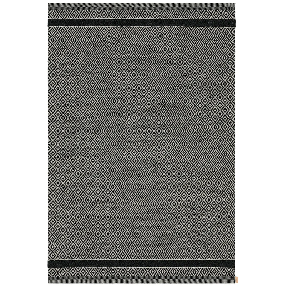 Goose Eye Anniversary Black Velvet Wool Rug