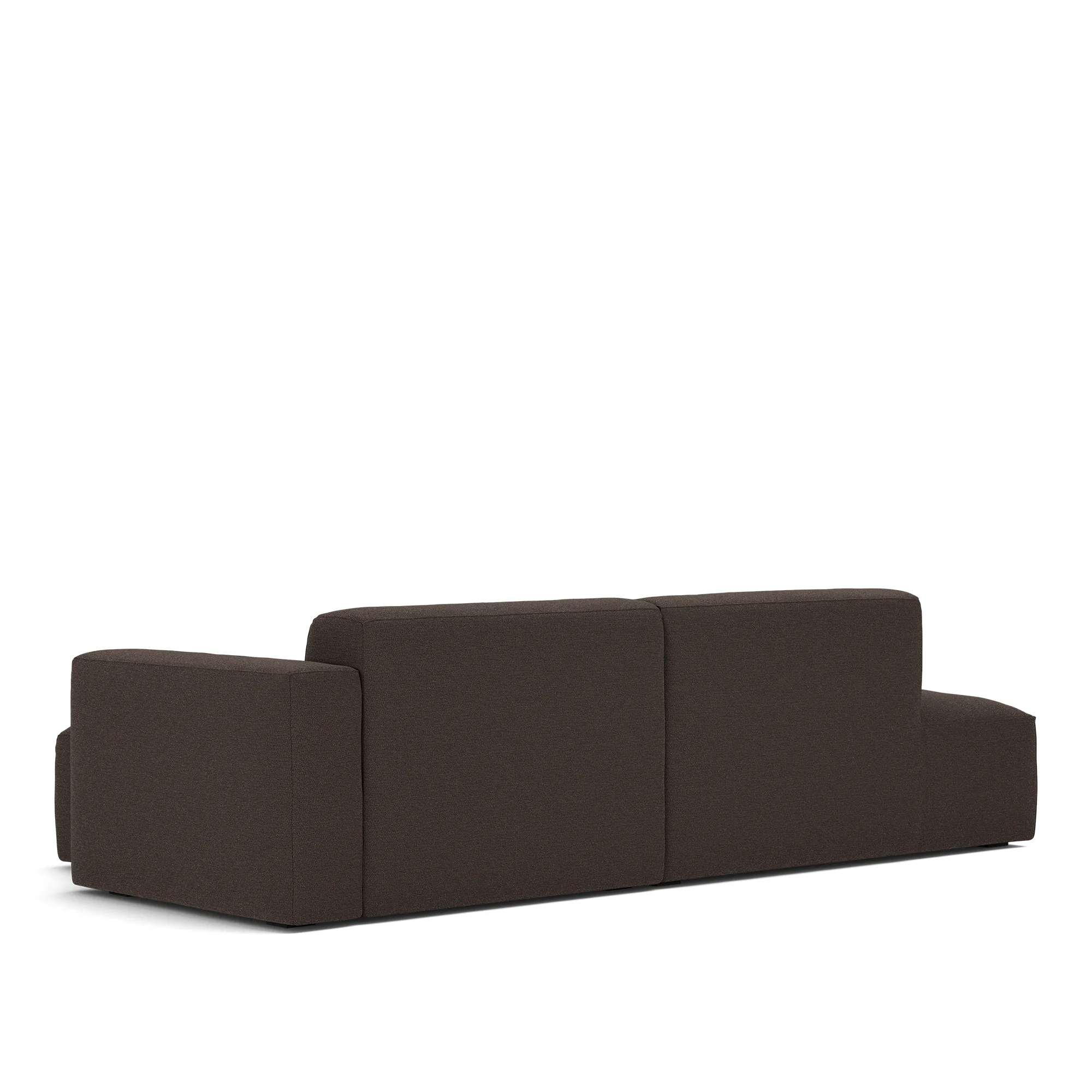 Brick 2-Seater Chaise Lounge Open End Left - 7