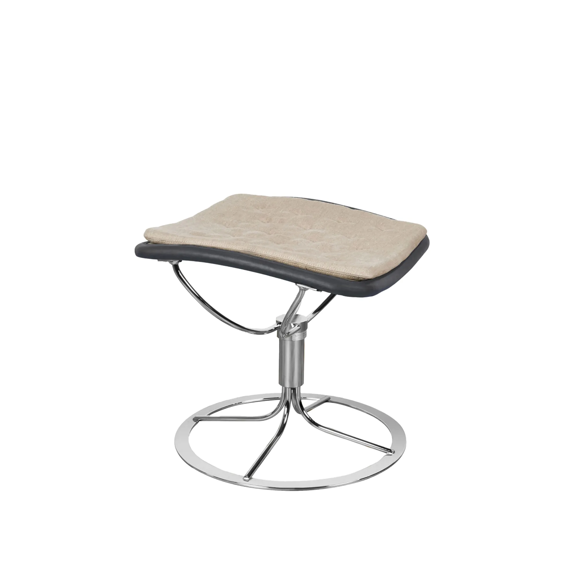 Jetson 69 Foot Stool - Flax/Dakota - 1