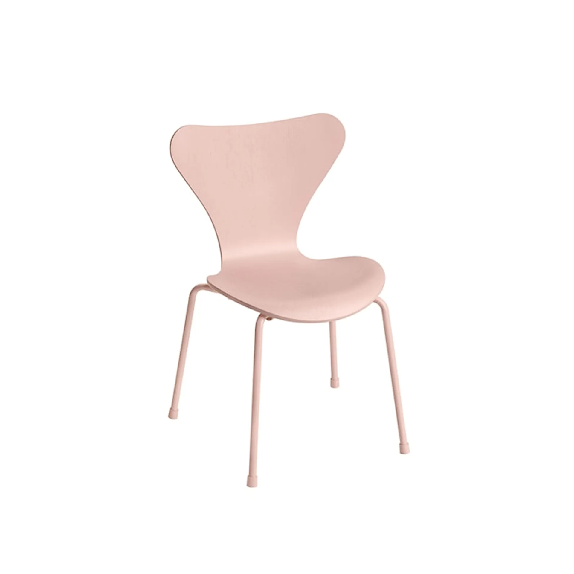 Series 7 child chair 3107 ash veneer steel frame powder-coated - Fritz Hansen - Arne Jacobsen - NO GA