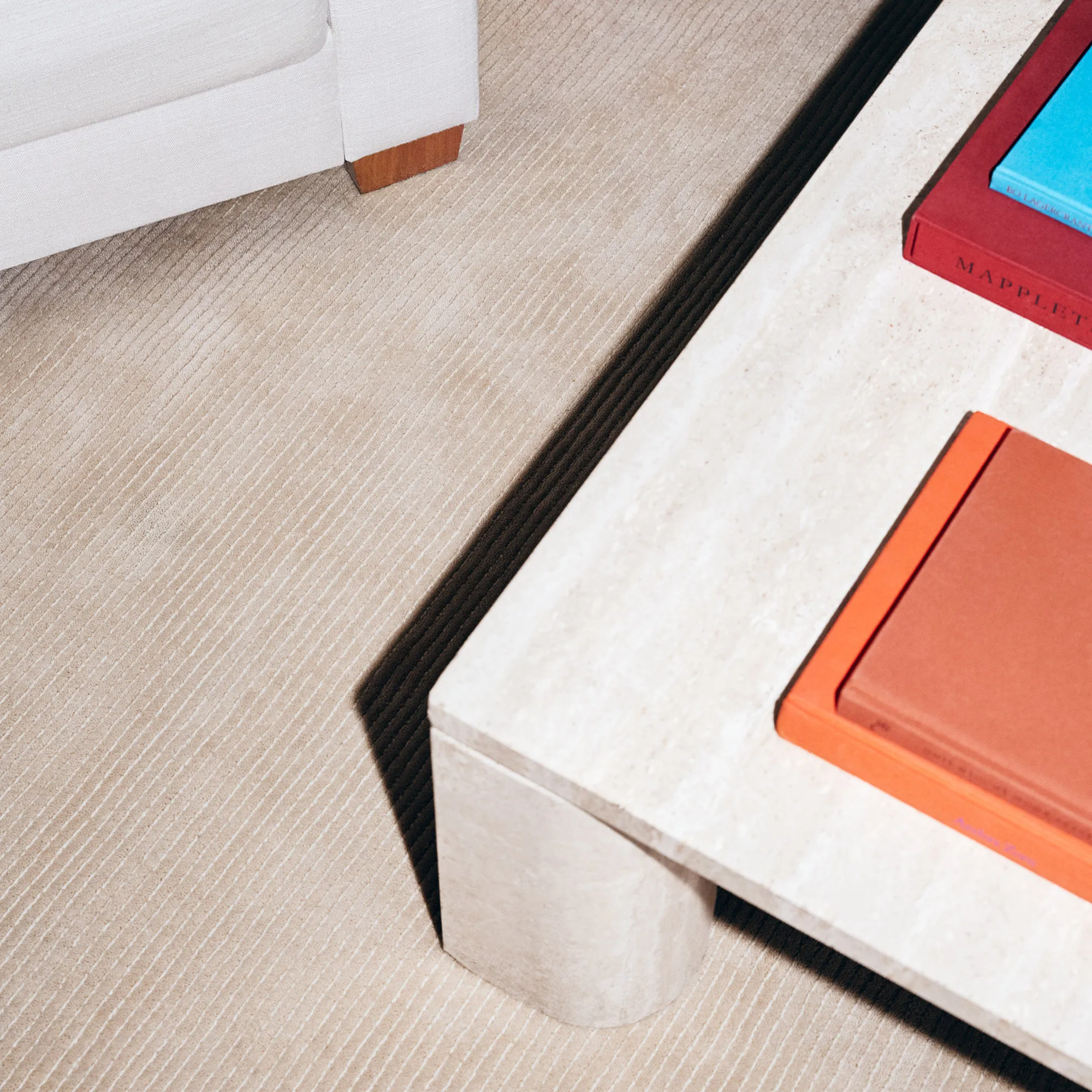 Park Almond wool rug - 8