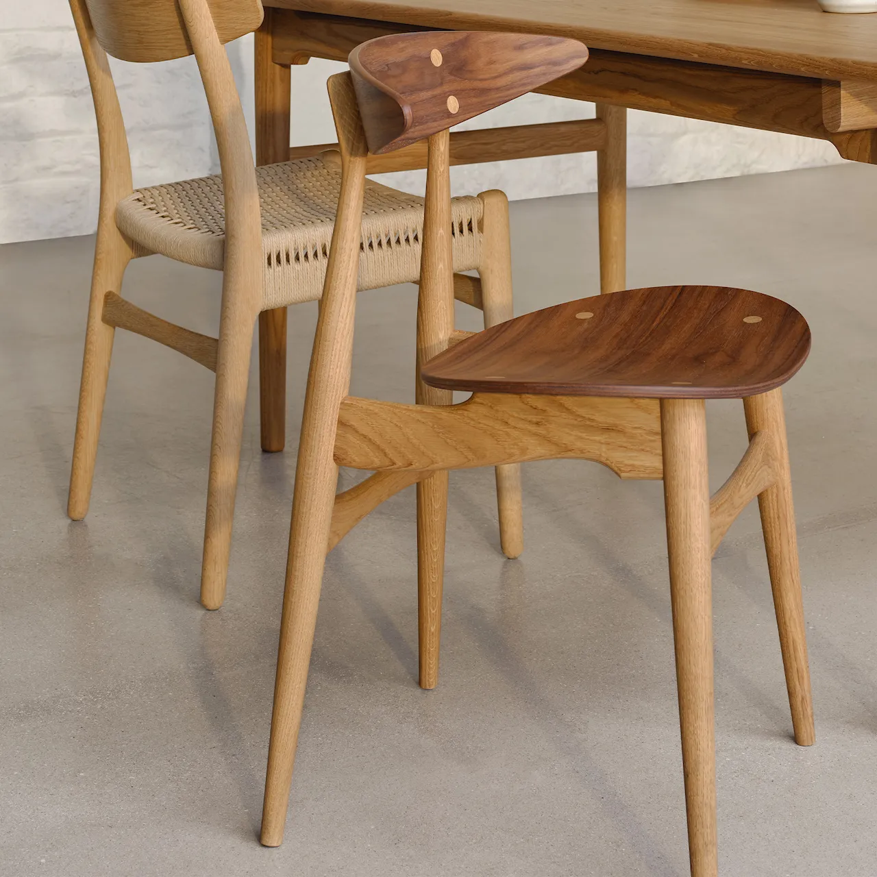 CH33P Chair Oak