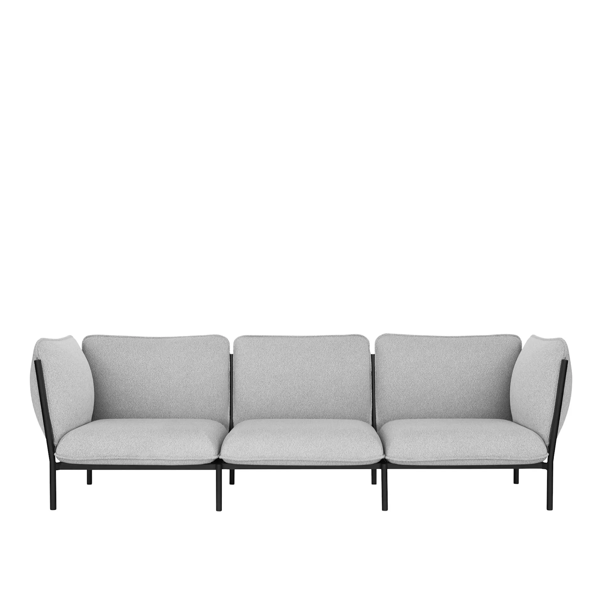 Kumo 3-seater Sofa with Armrests - Hem - NO GA