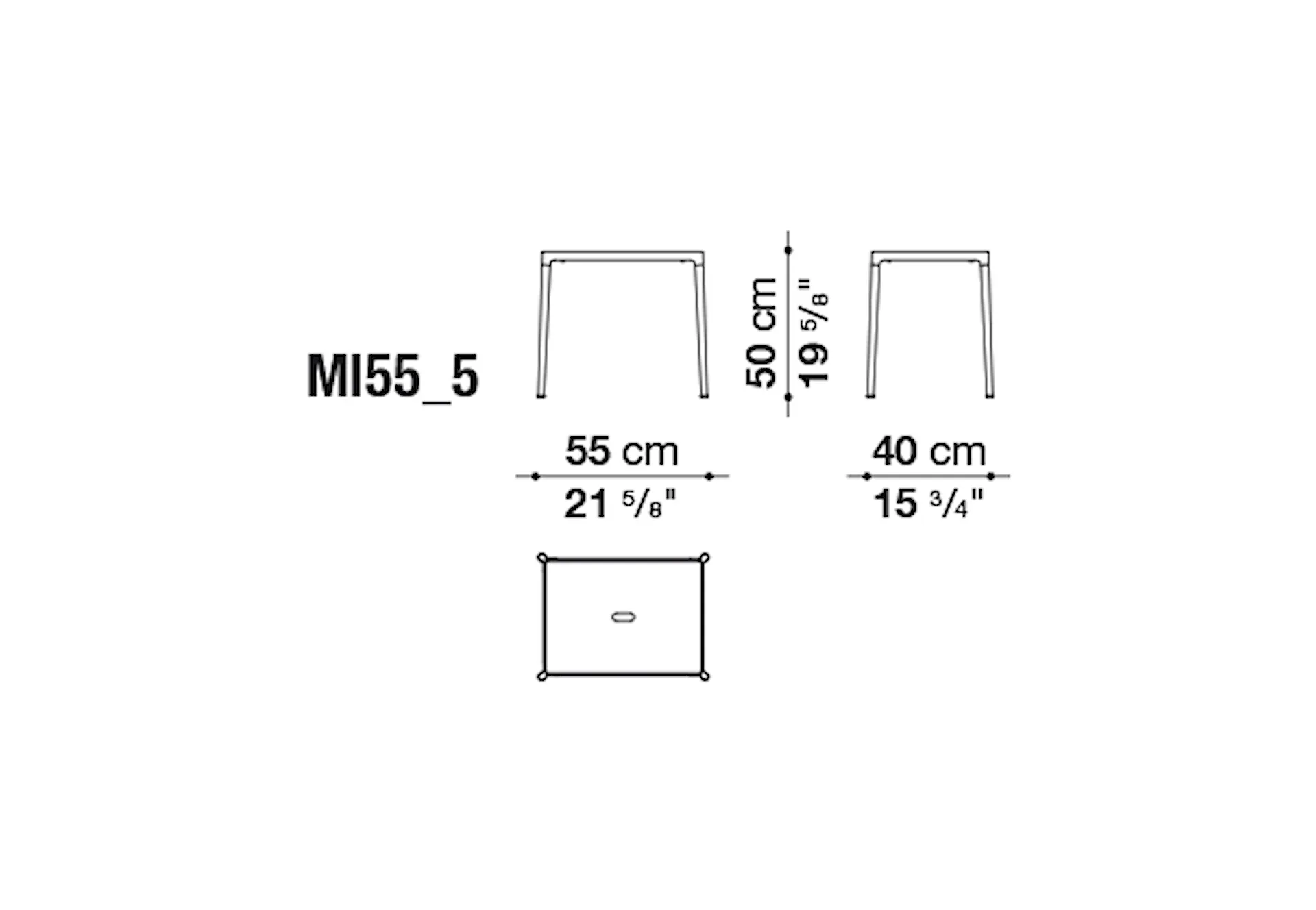 Mirto Outdoor Small Table - B&B Italia - Antonio Citterio - NO GA