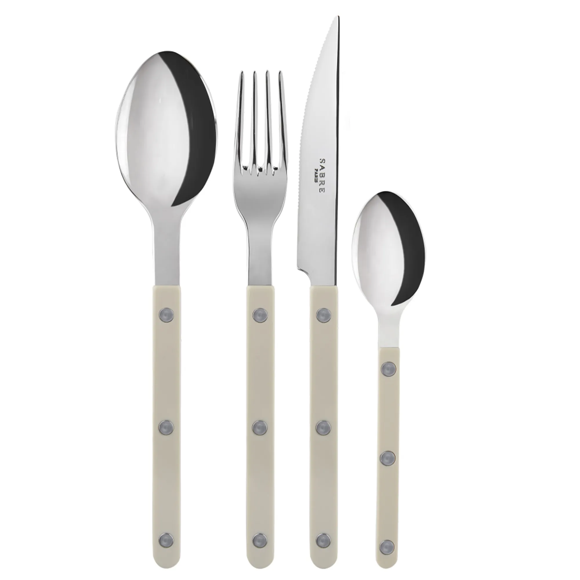 Bistrot Solid Cutlery Set 4 Pieces - 1
