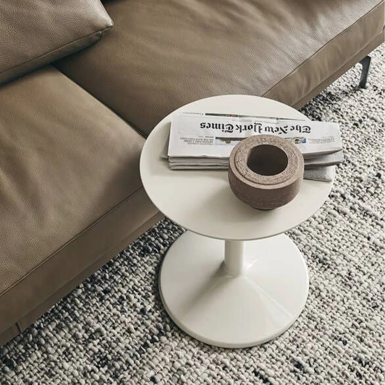 Spool Side Table