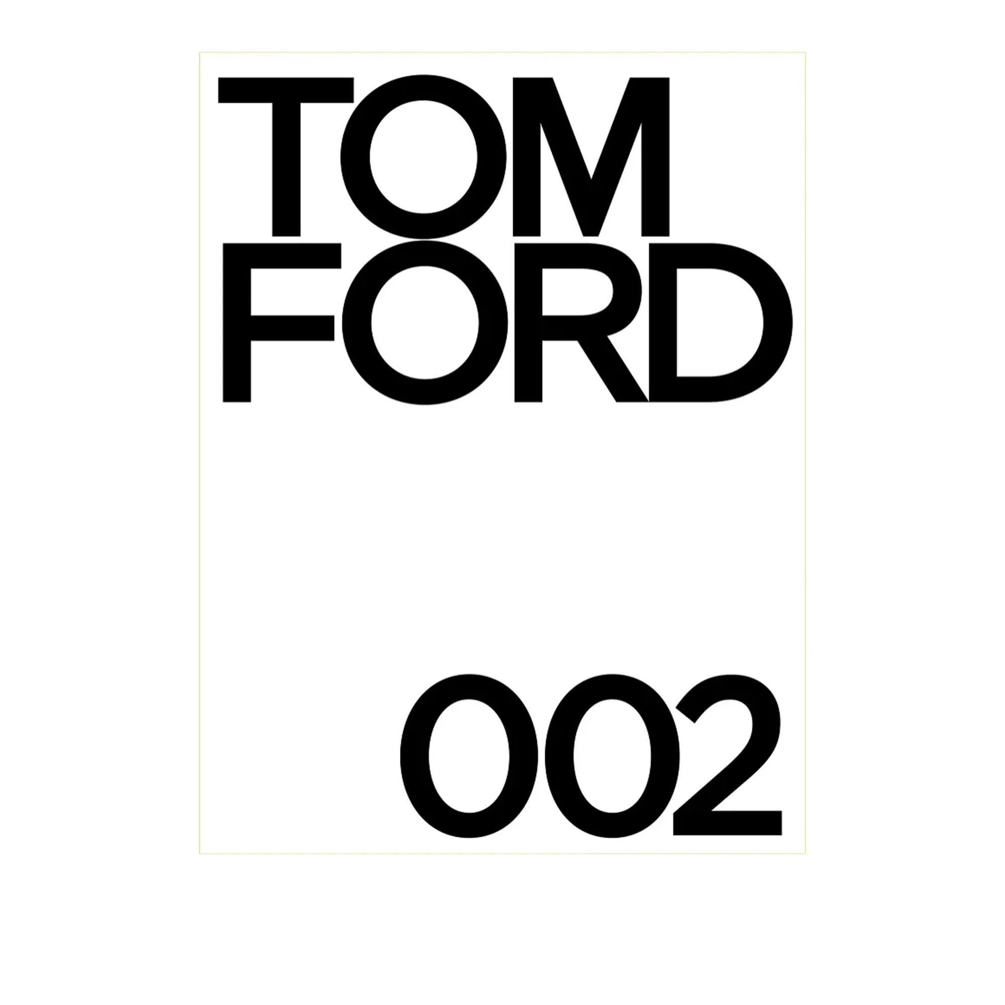 Tom Ford 002 modebog - 1