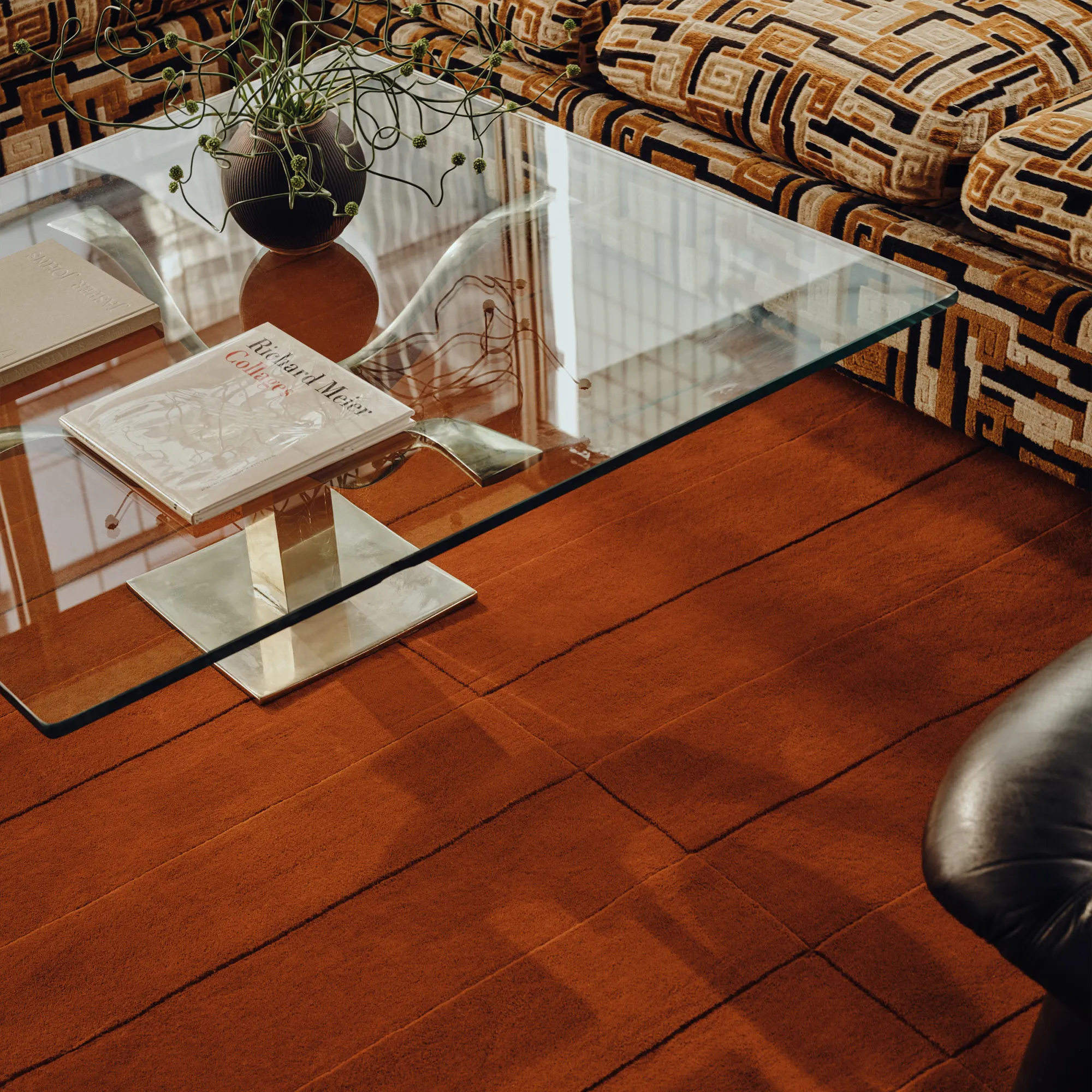 Lux 2 Burnt Orange villamatto - 3