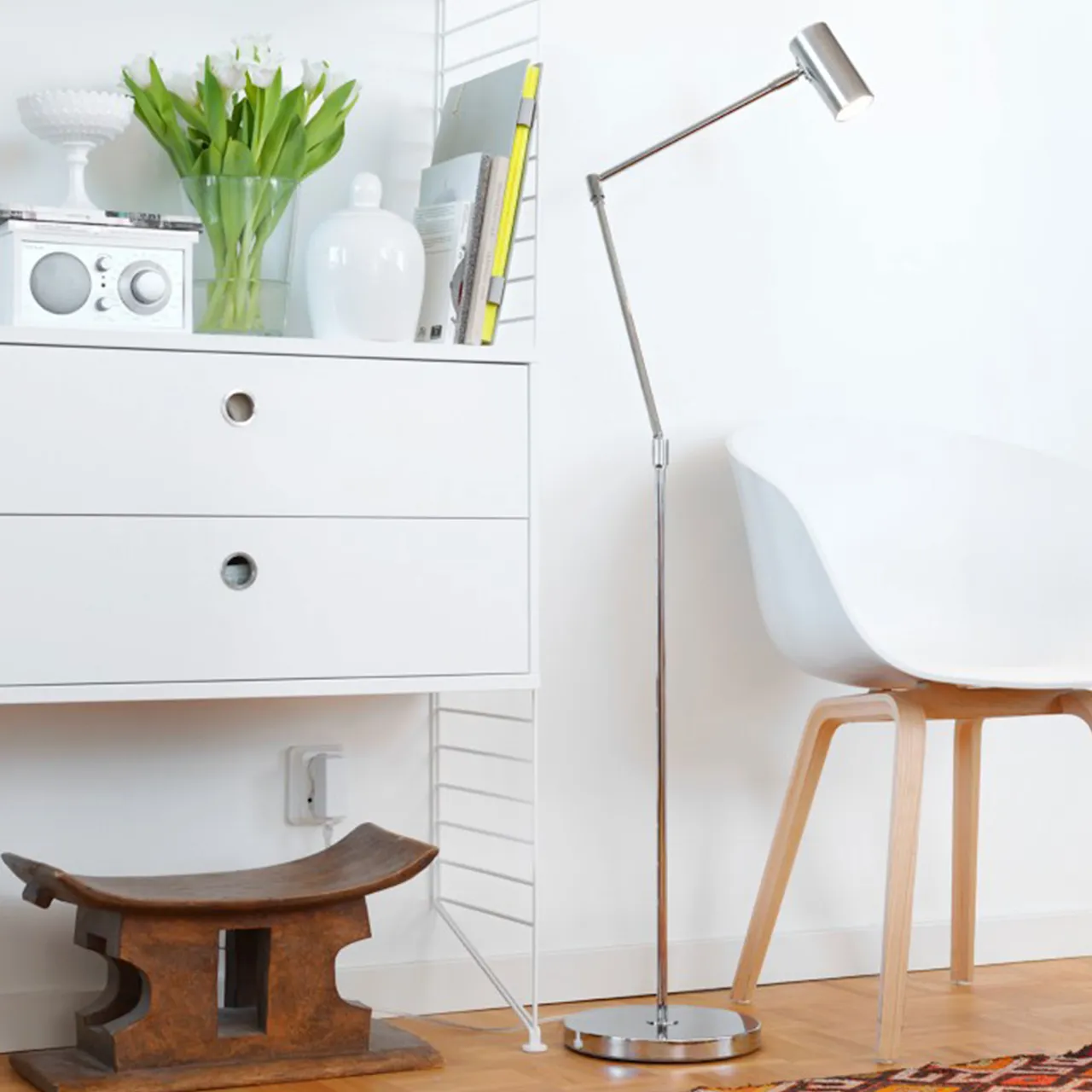 Minipoint Floor Lamp with Arm