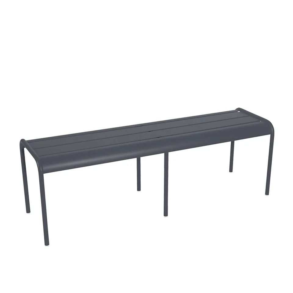 Luxembourg 3/4 Seater Bench, Anthracite