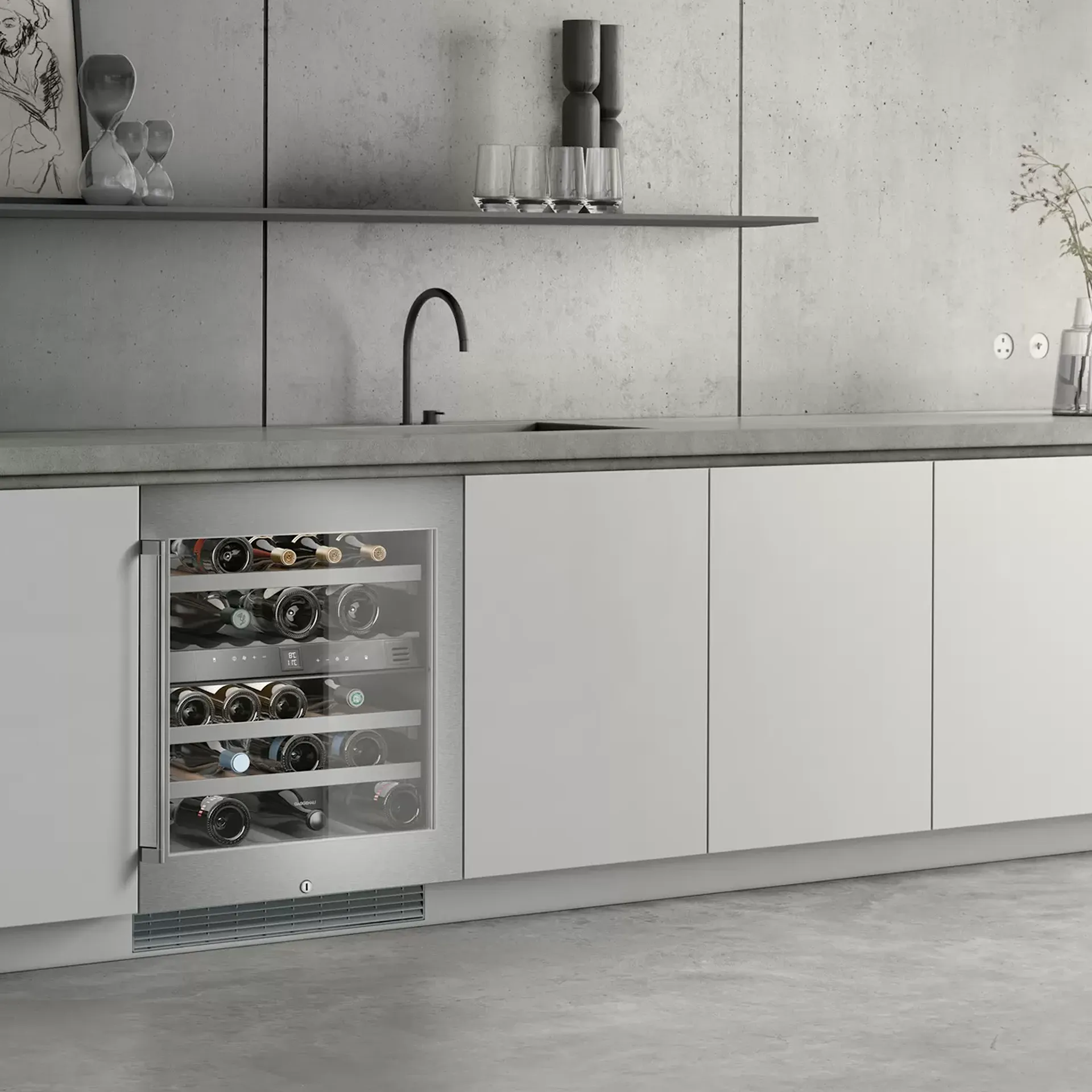 Wine Climate Cabinet S200 82 x 60 cm - Gaggenau - NO GA