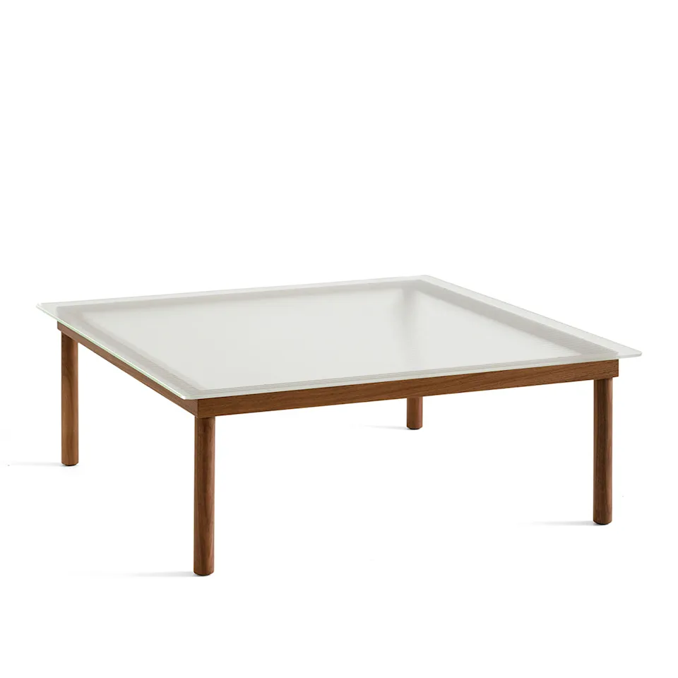 Kofi sofabord 100 x 100 cm Walnut