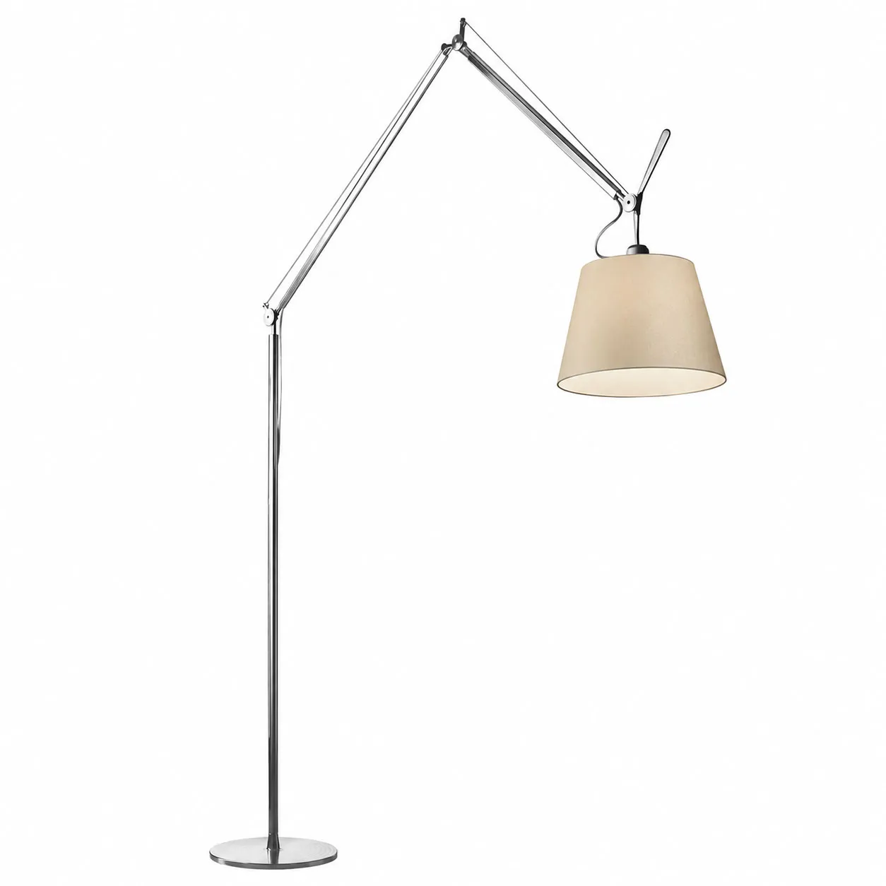 Tolomeo Mega vloerlamp aluminium - 1