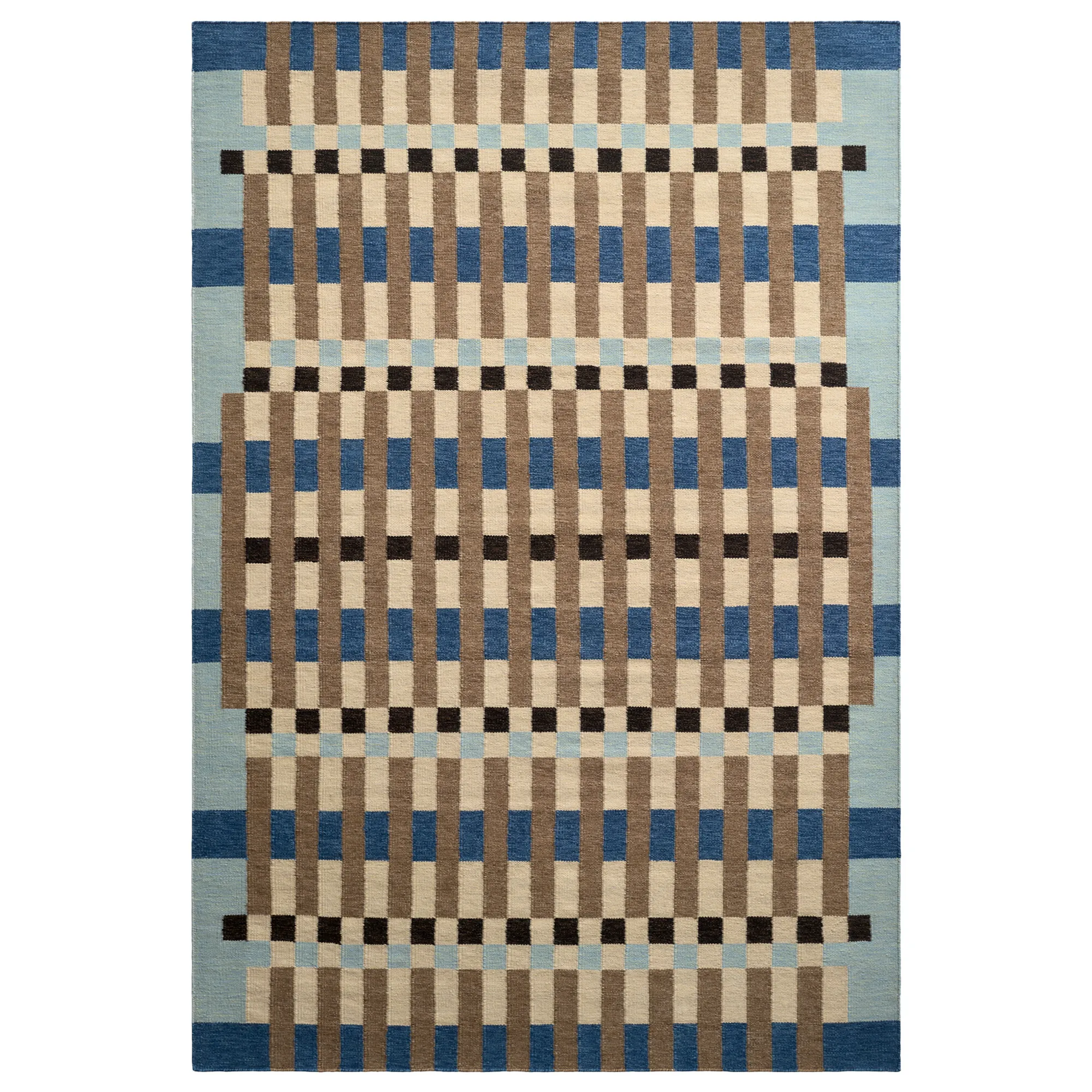 Tradition 03 Beige wollen vloerkleed - 1