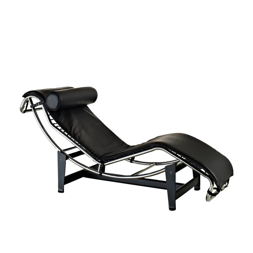 LC4 Leather Chaise Longue - 1