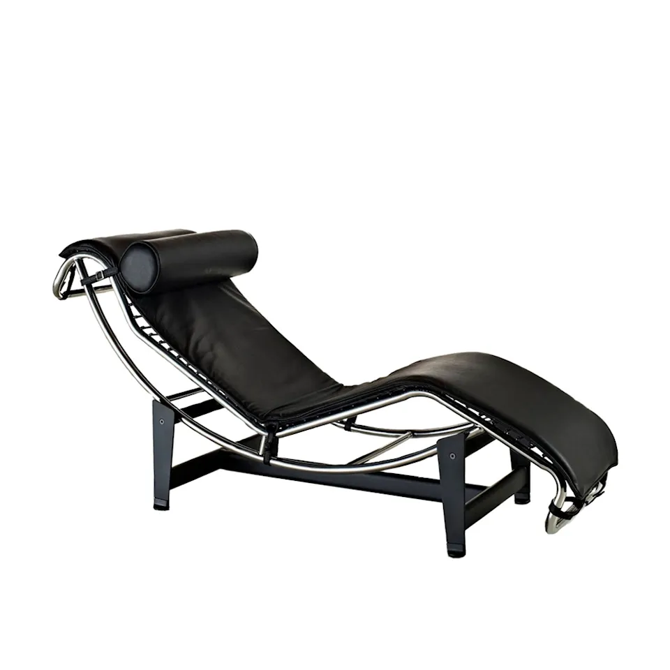 LC4 Leather Chaise Longue
