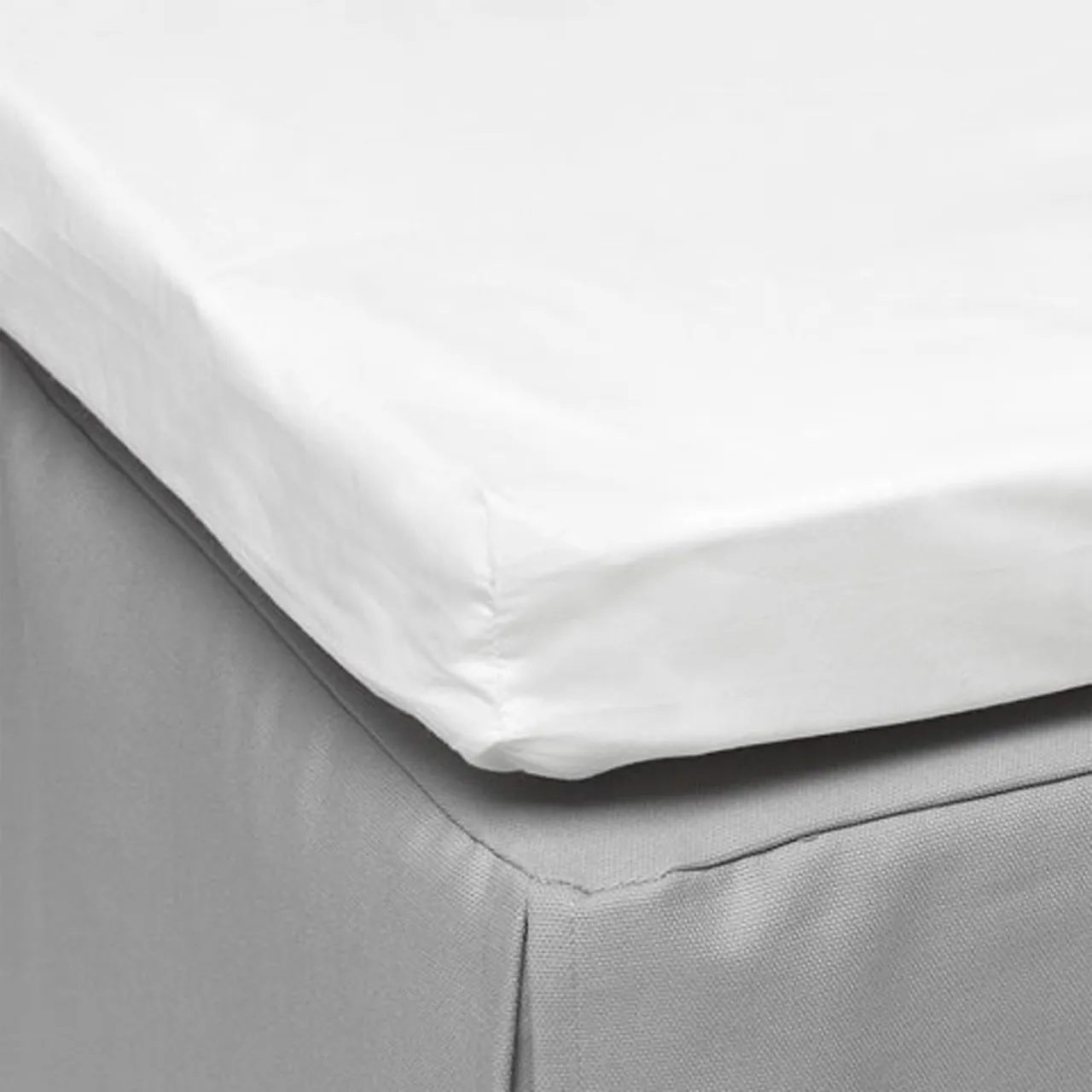 Satina Fitted Sheet EKO - White