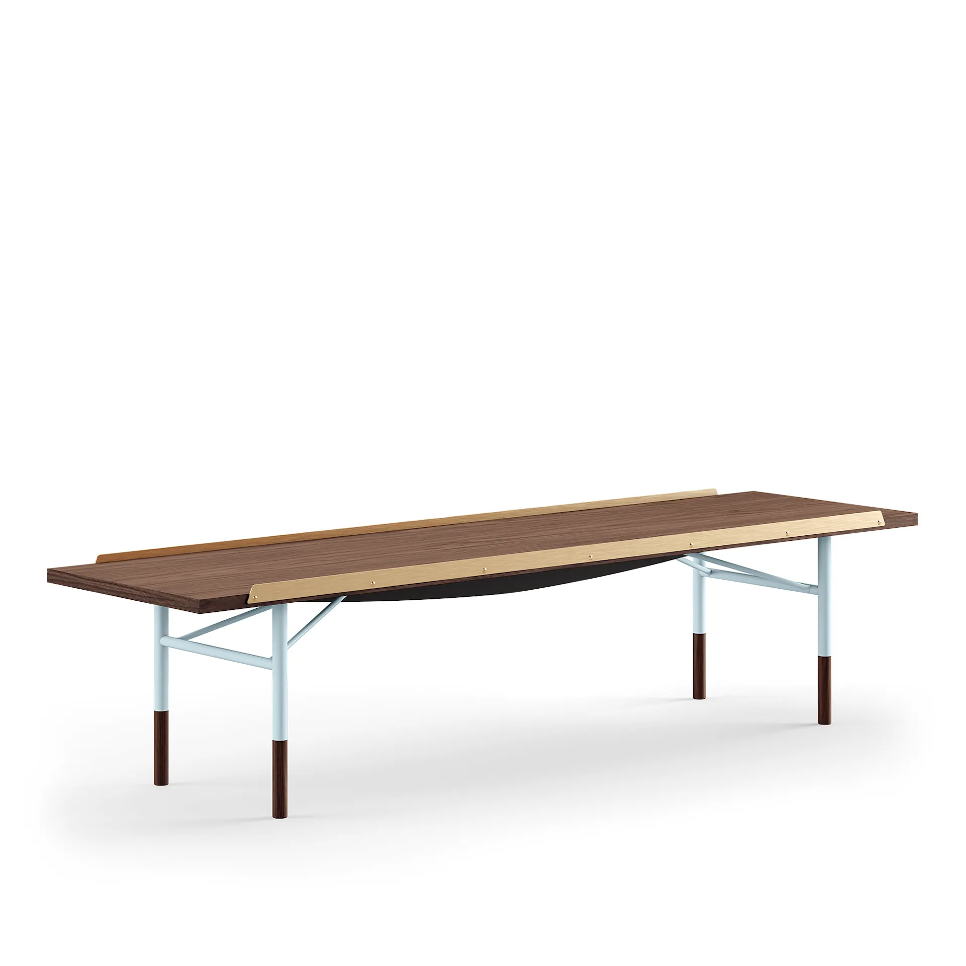 Table Bench Small med messingkanter - House of Finn Juhl - Finn Juhl - NO GA