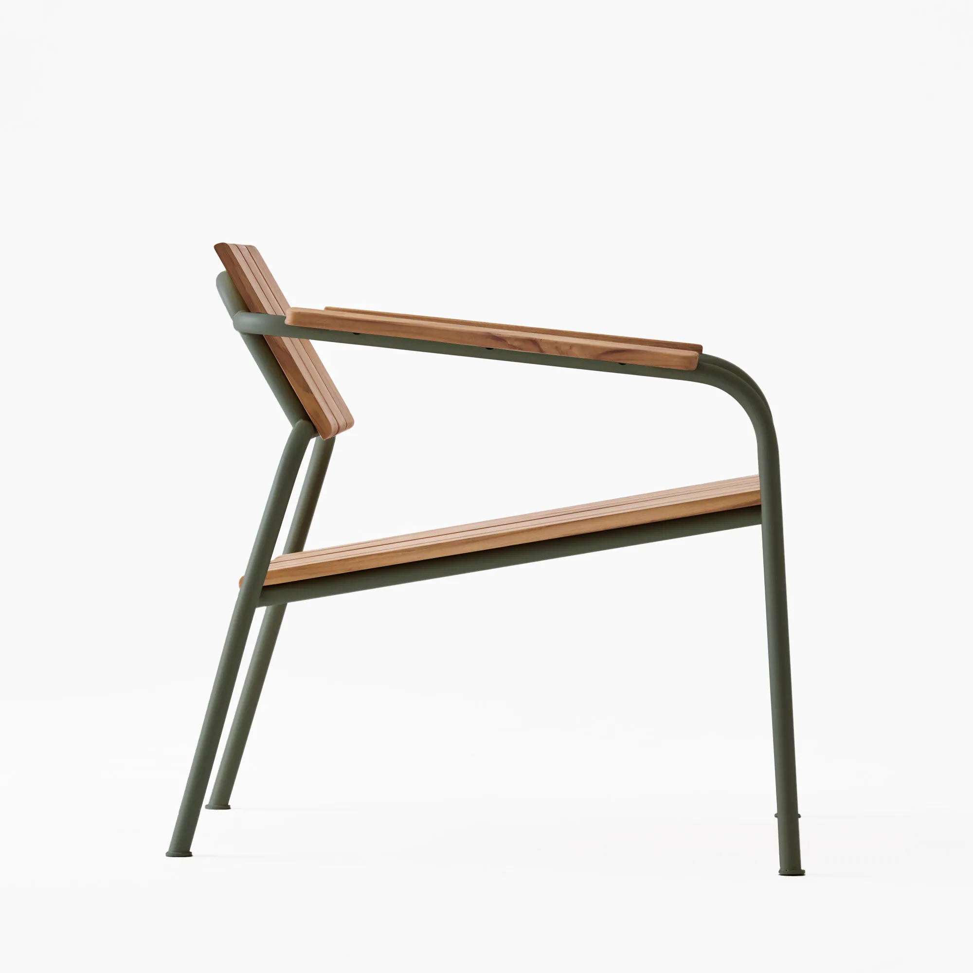 Kallio Outdoor Lounge Chair & Footstool - 4