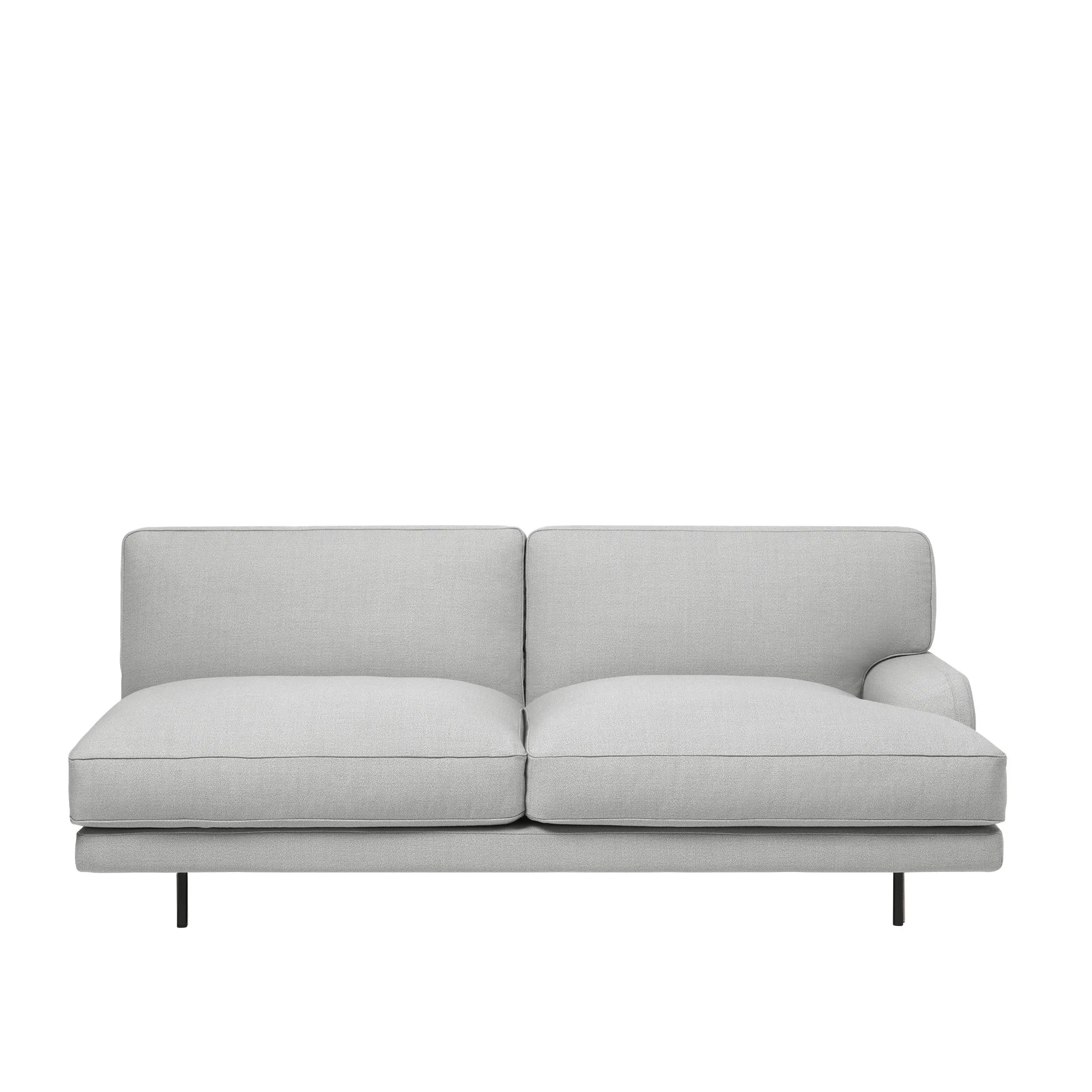 Flaneur 2-Seater Sofa Matt Black - 4