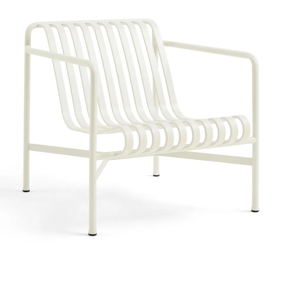 Palisade lav loungestol - Creme White