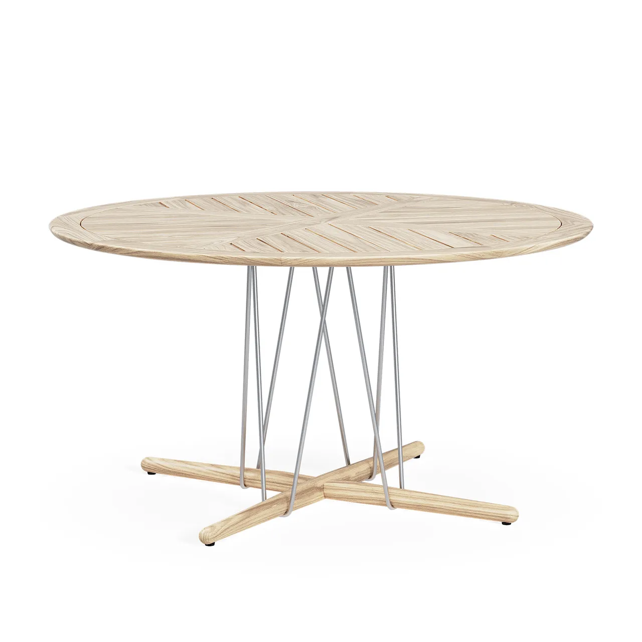 E022 Embrace Outdoor Series Table Ø 80 cm, Teak